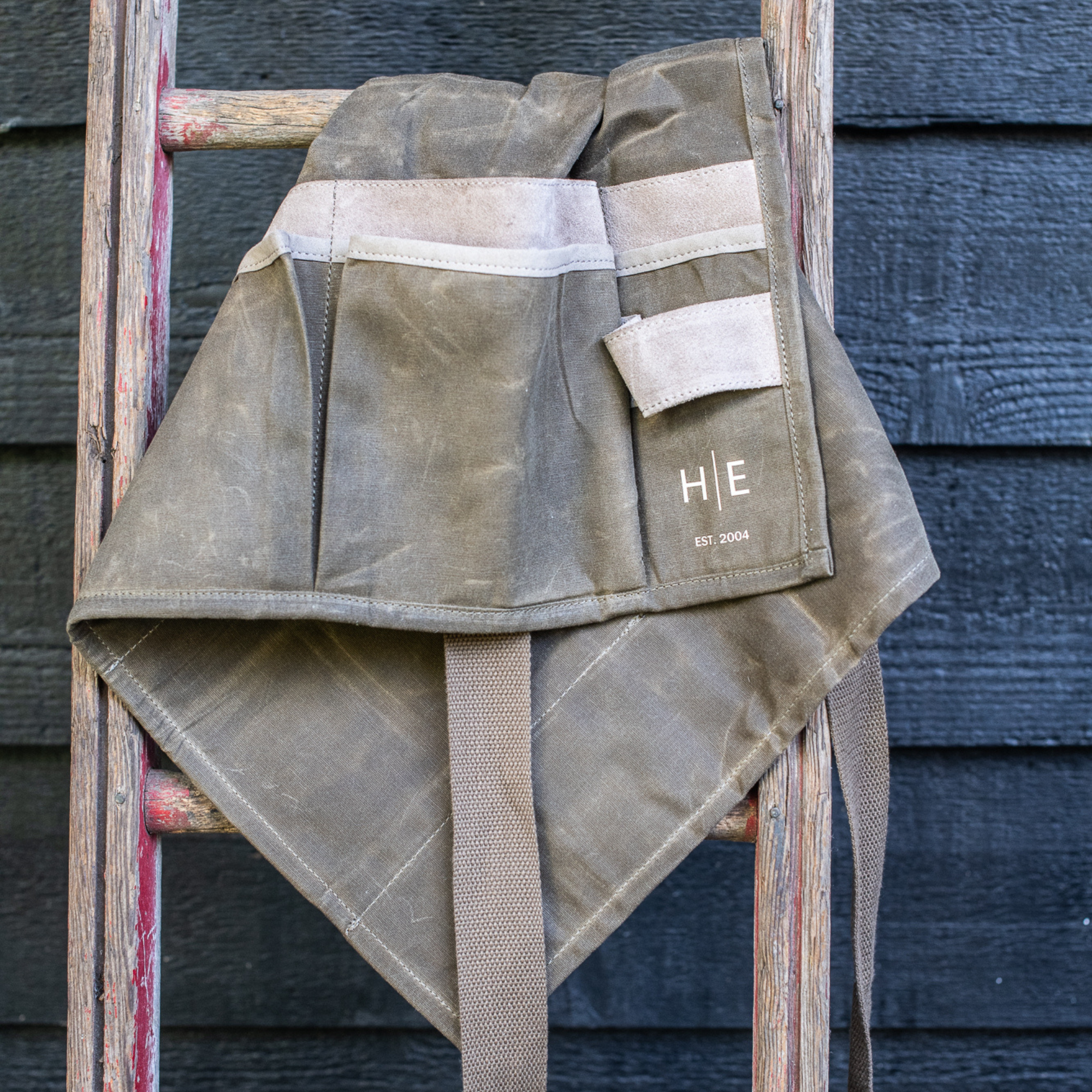 Waxed Canvas 1/2 Apron
