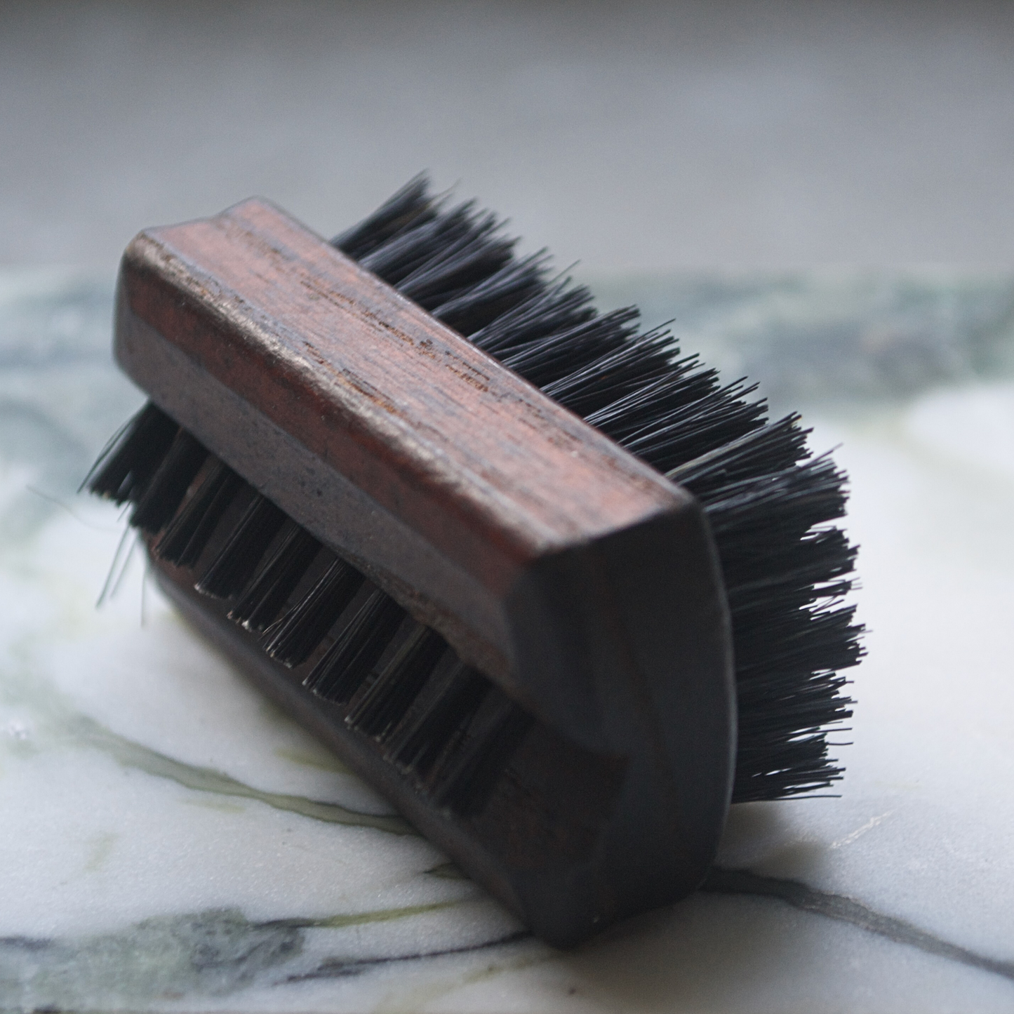 thermowood travel nail brush