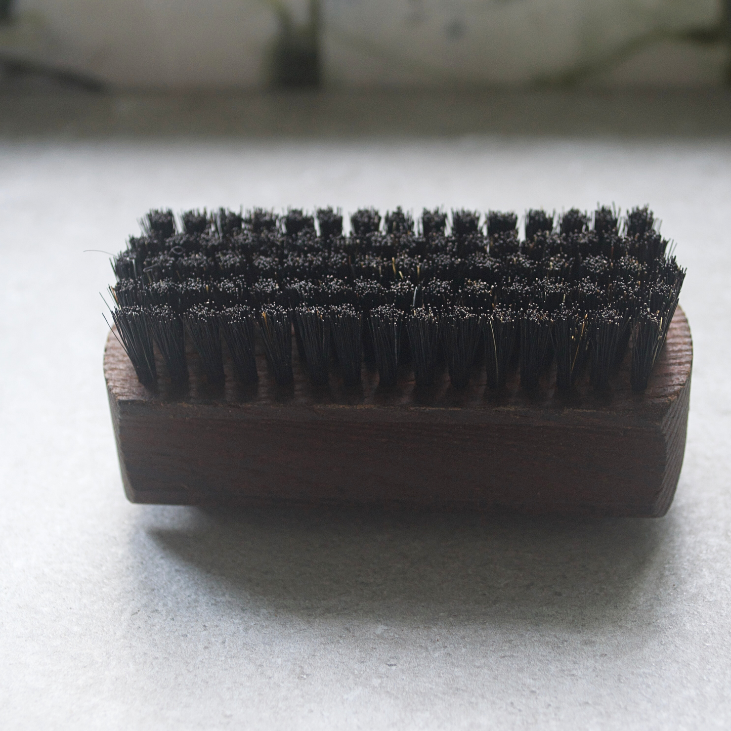 thermowood travel nail brush