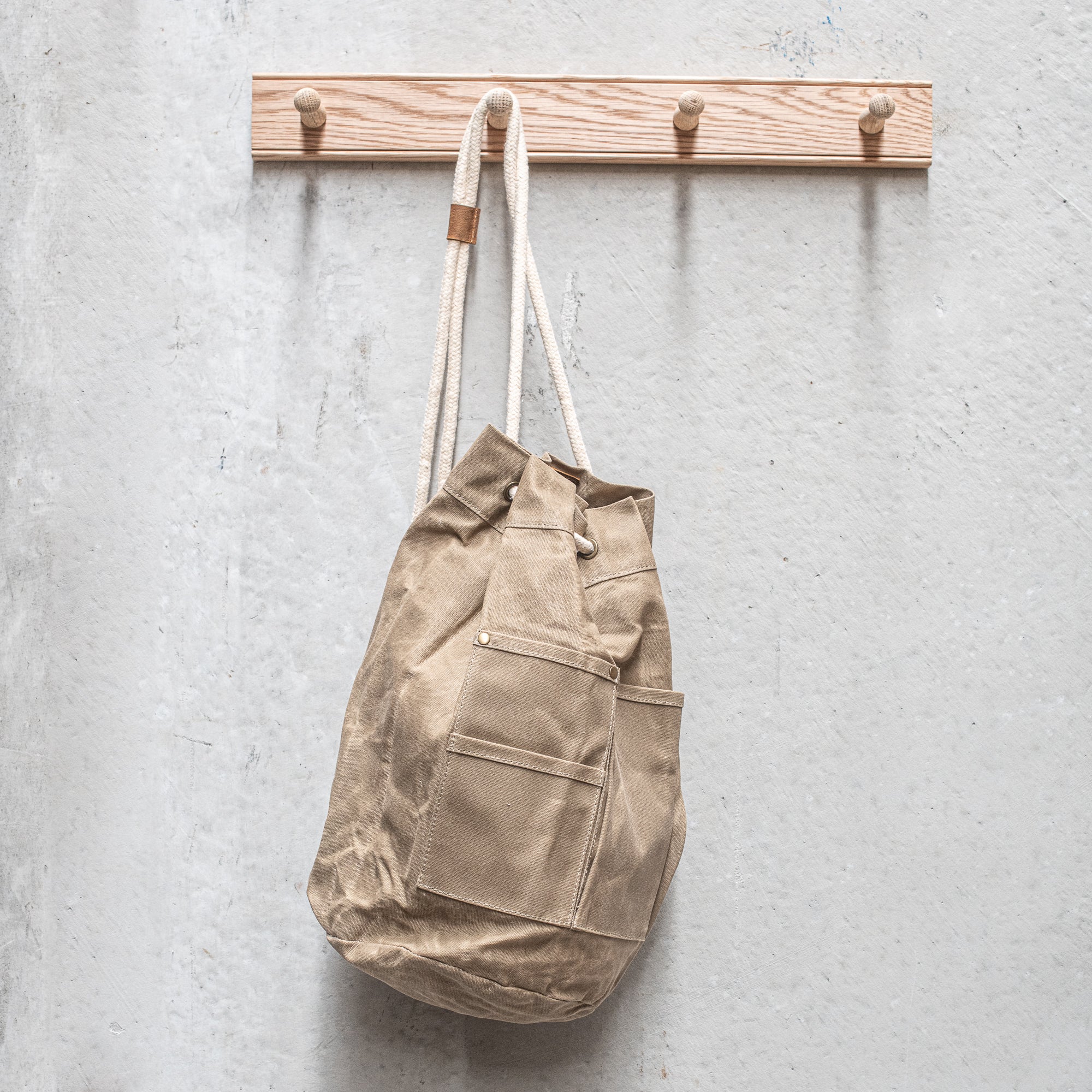 Waxed Canvas Utility Bag - Heaven in Earth