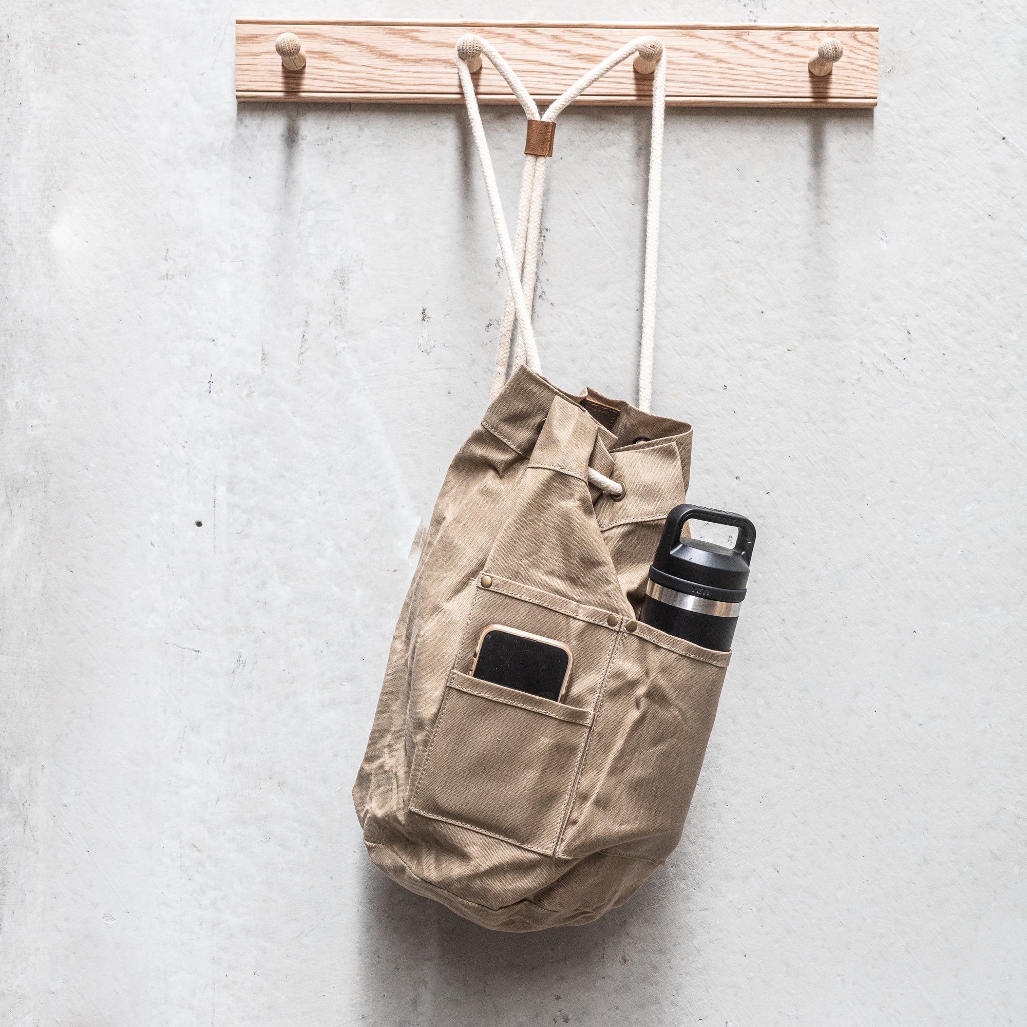 Waxed Canvas Utility Bag - Heaven in Earth
