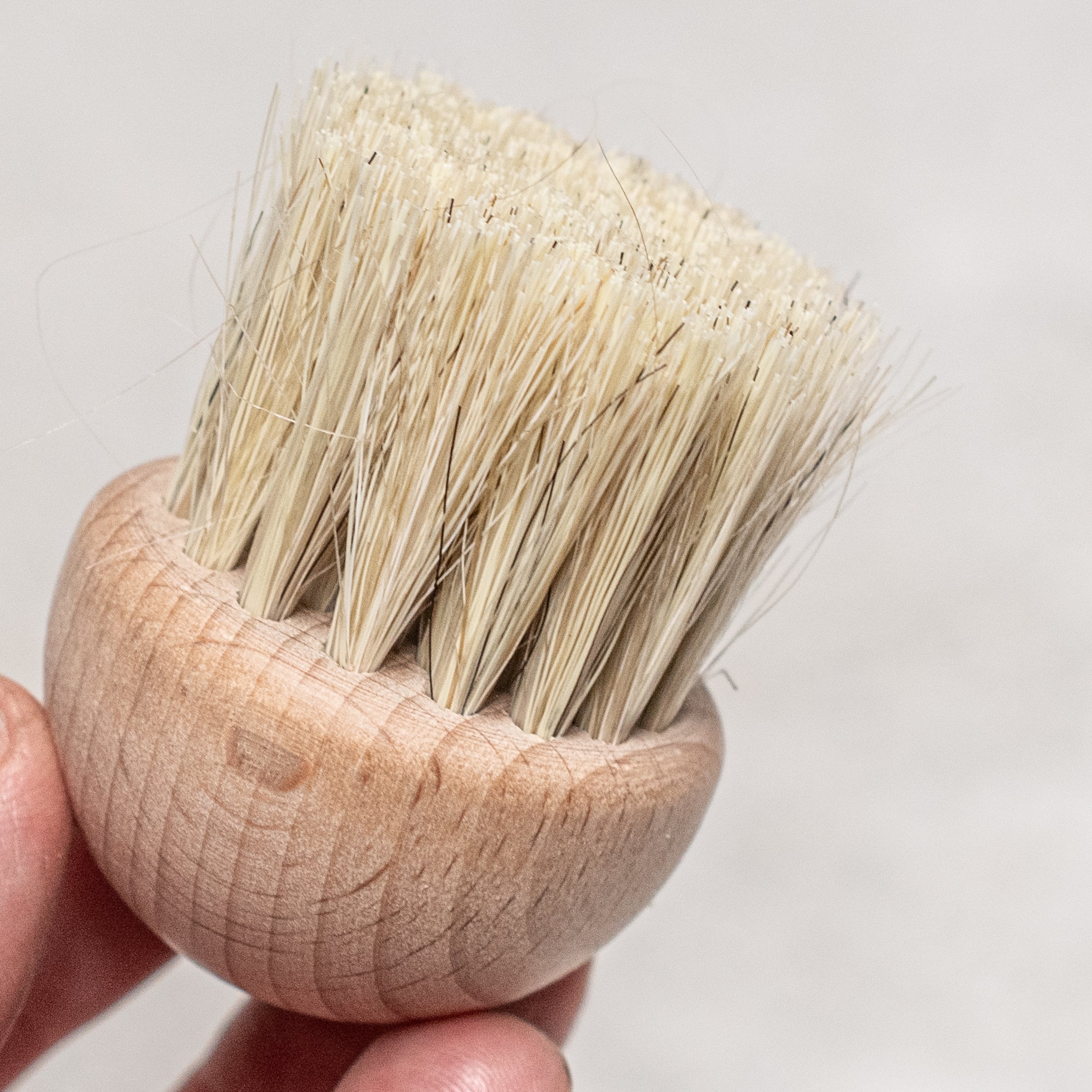 german made wooden mushroom brush heaven in earth