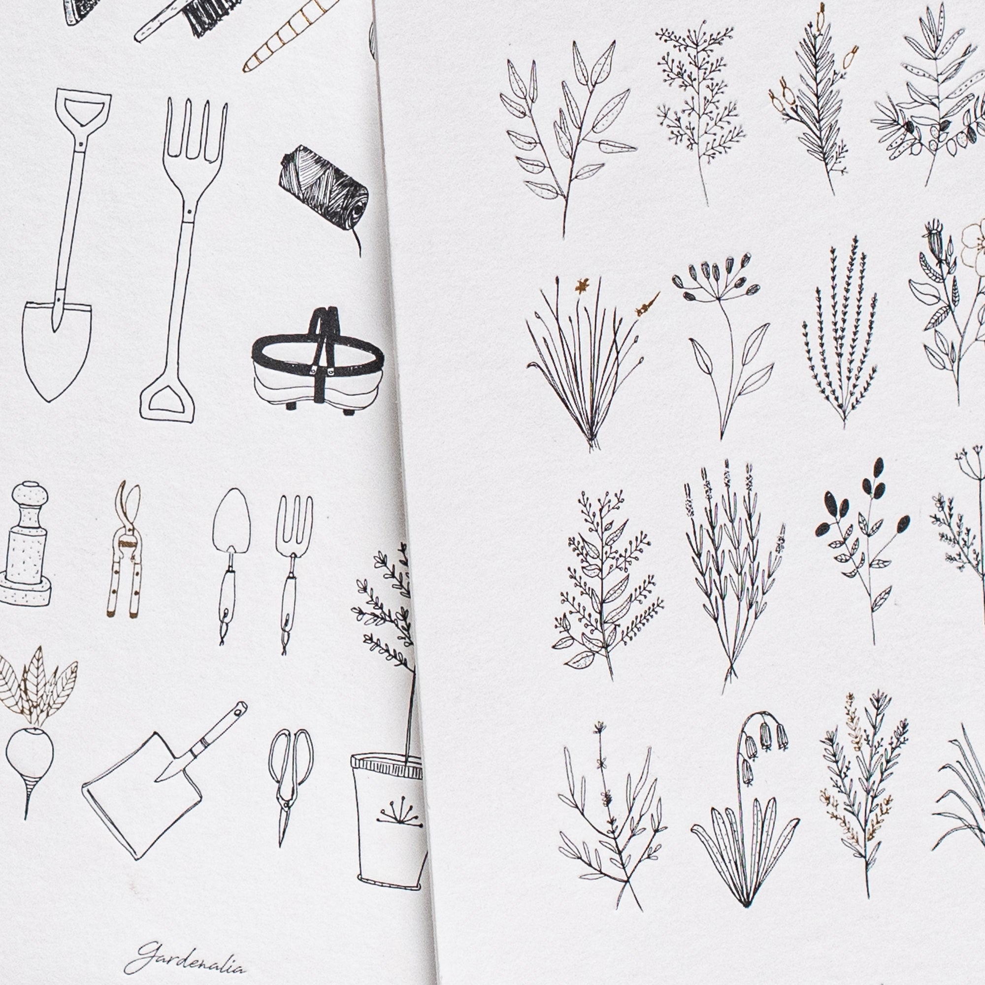 heaven in earth Letterpress card