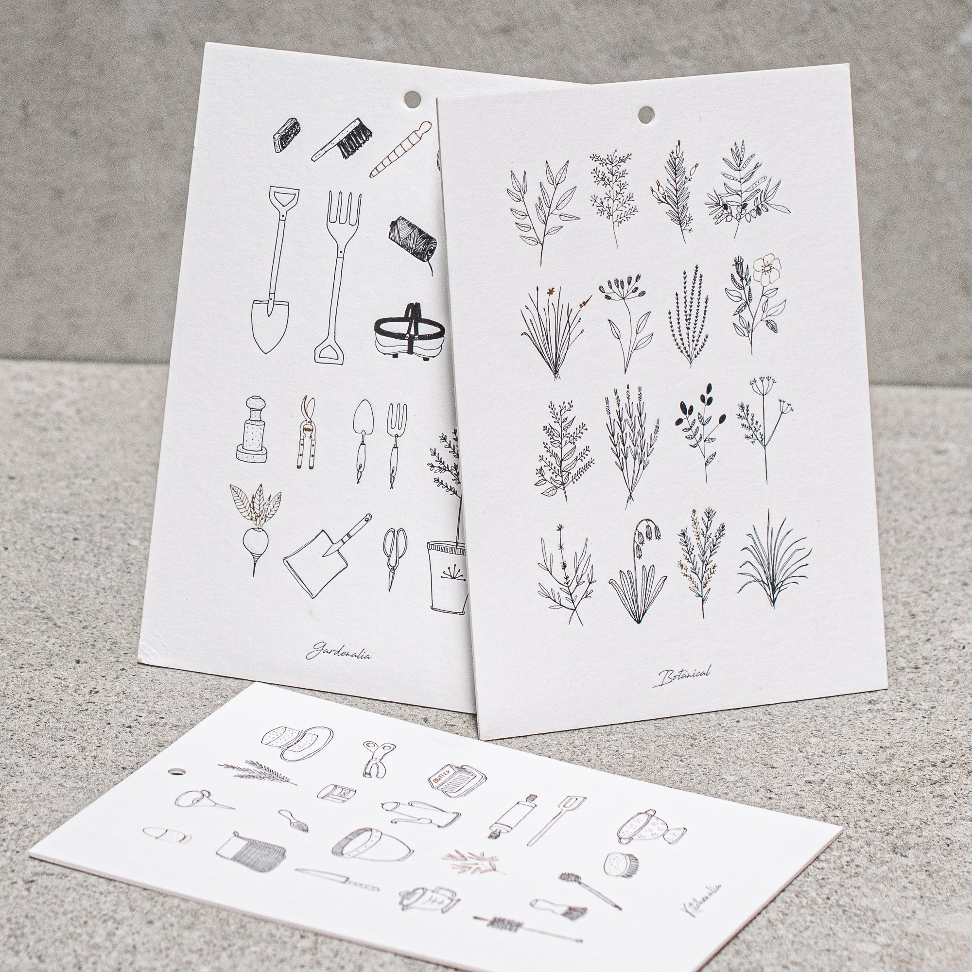 heaven in earth Letterpress card
