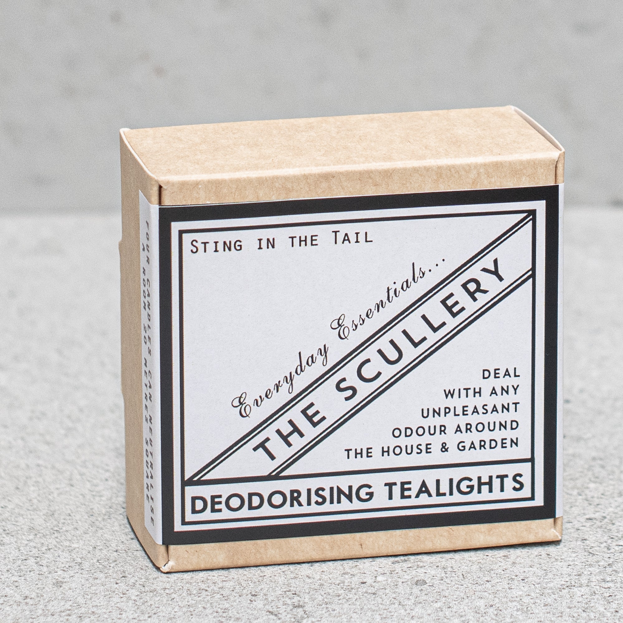Heaven In Earth (HIE) deodorising tealights by Sting In The tail