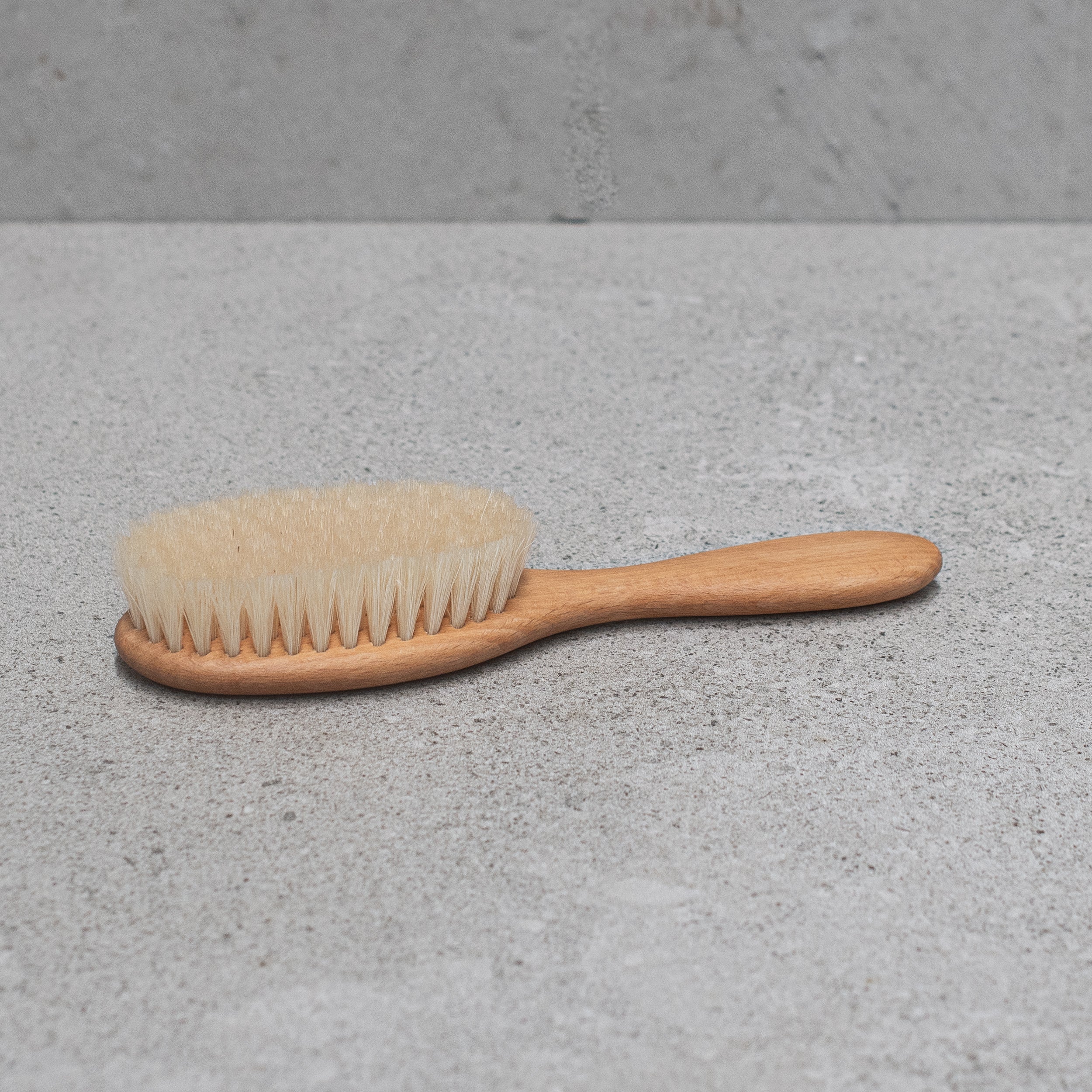 Kellerbürsten German children's natural hair brush, crafted from eco-friendly materials with soft, gentle bristles, designed to care for delicate hair and sensitive scalps