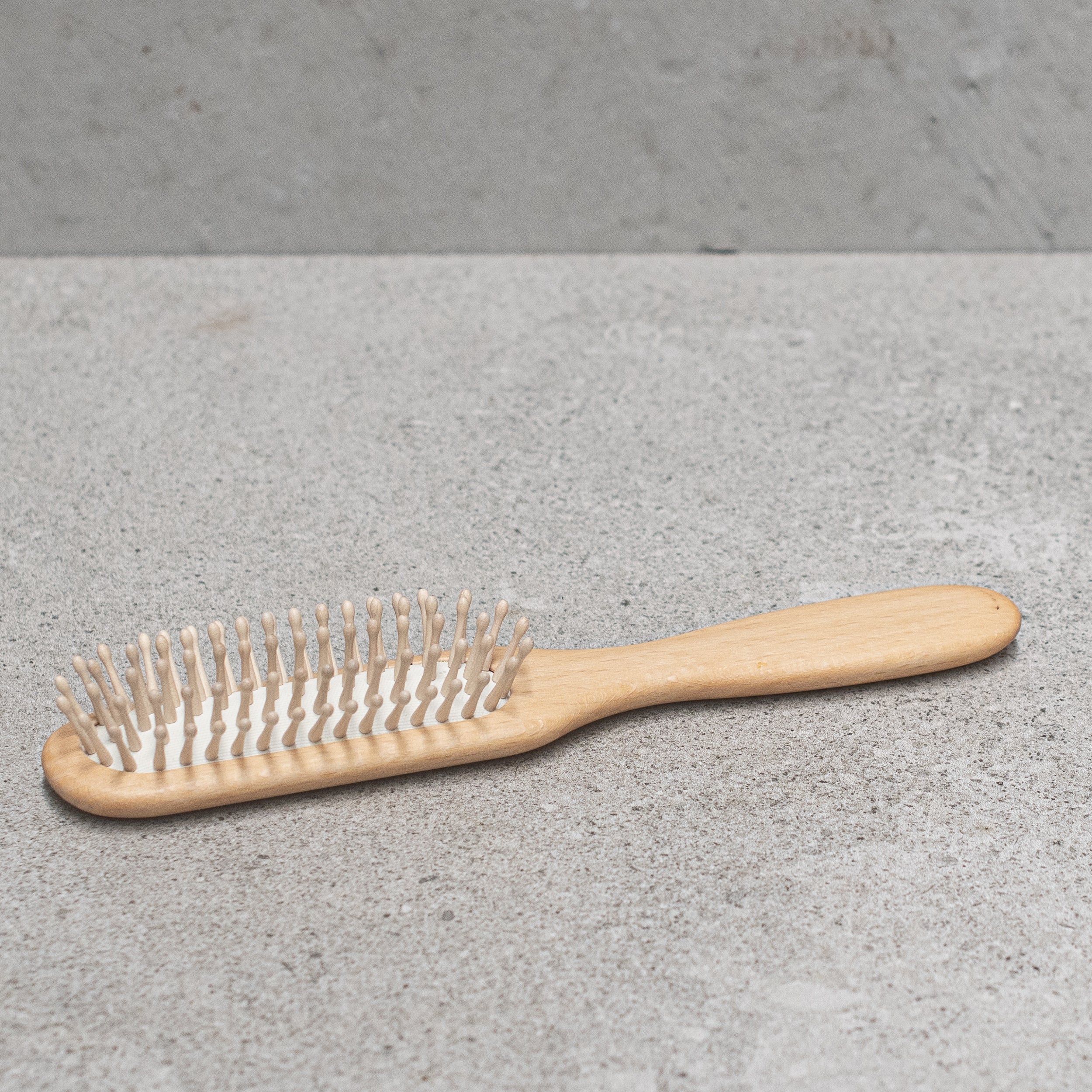 Oblong Wood Hairbrush wood pin - Heaven in Earth by kellerbursten germany