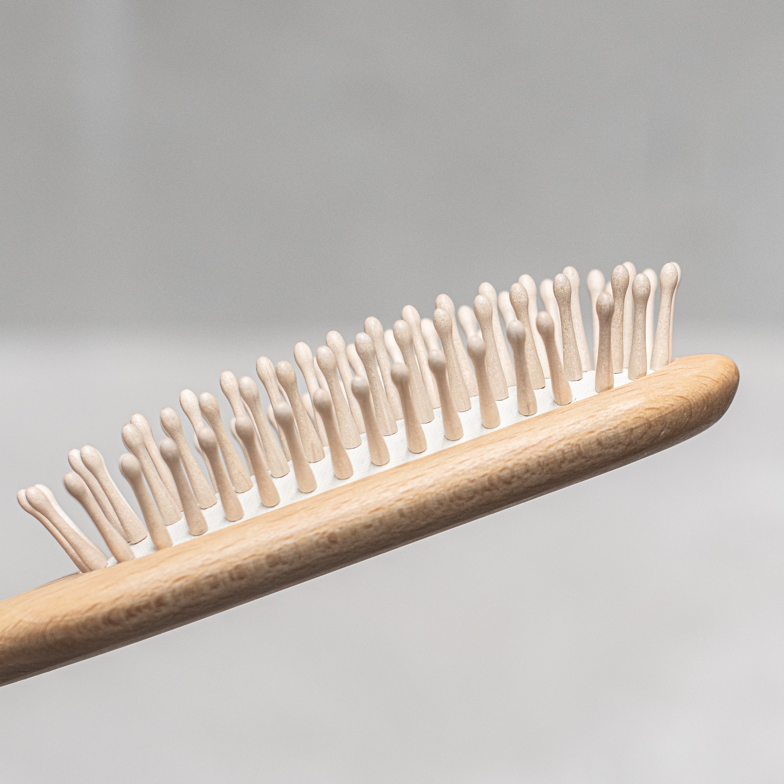 Oblong Wood Hairbrush wood pin - Heaven in Earth