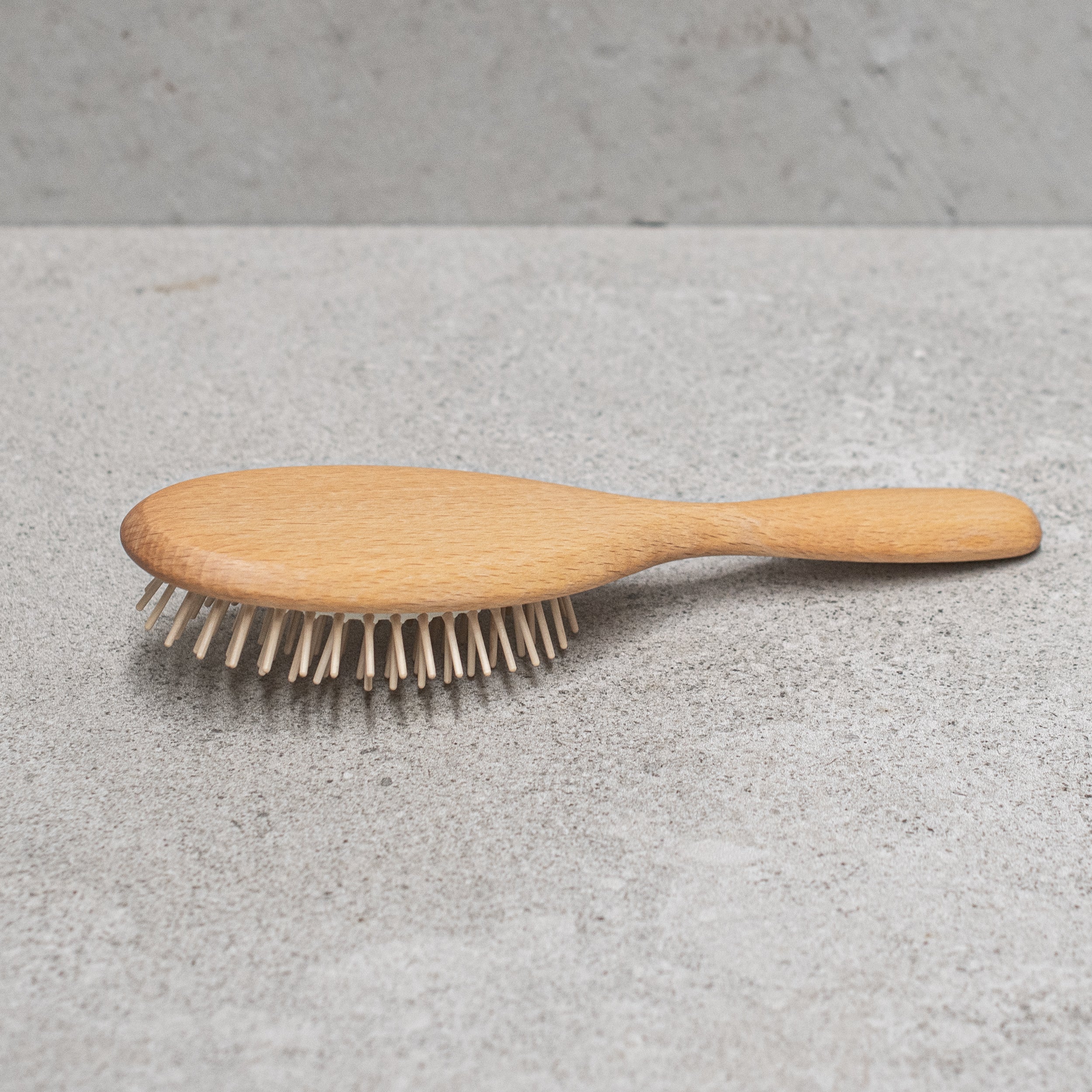 Hair Brush with Wood Pins Cushion - Heaven in Earth by kellerbursten germany