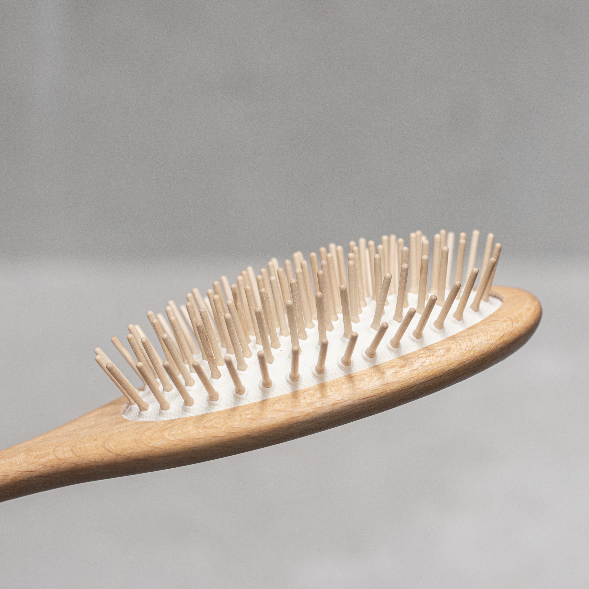 Hair Brush with Wood Pins Cushion - Heaven in Earth by kellerbursten germany