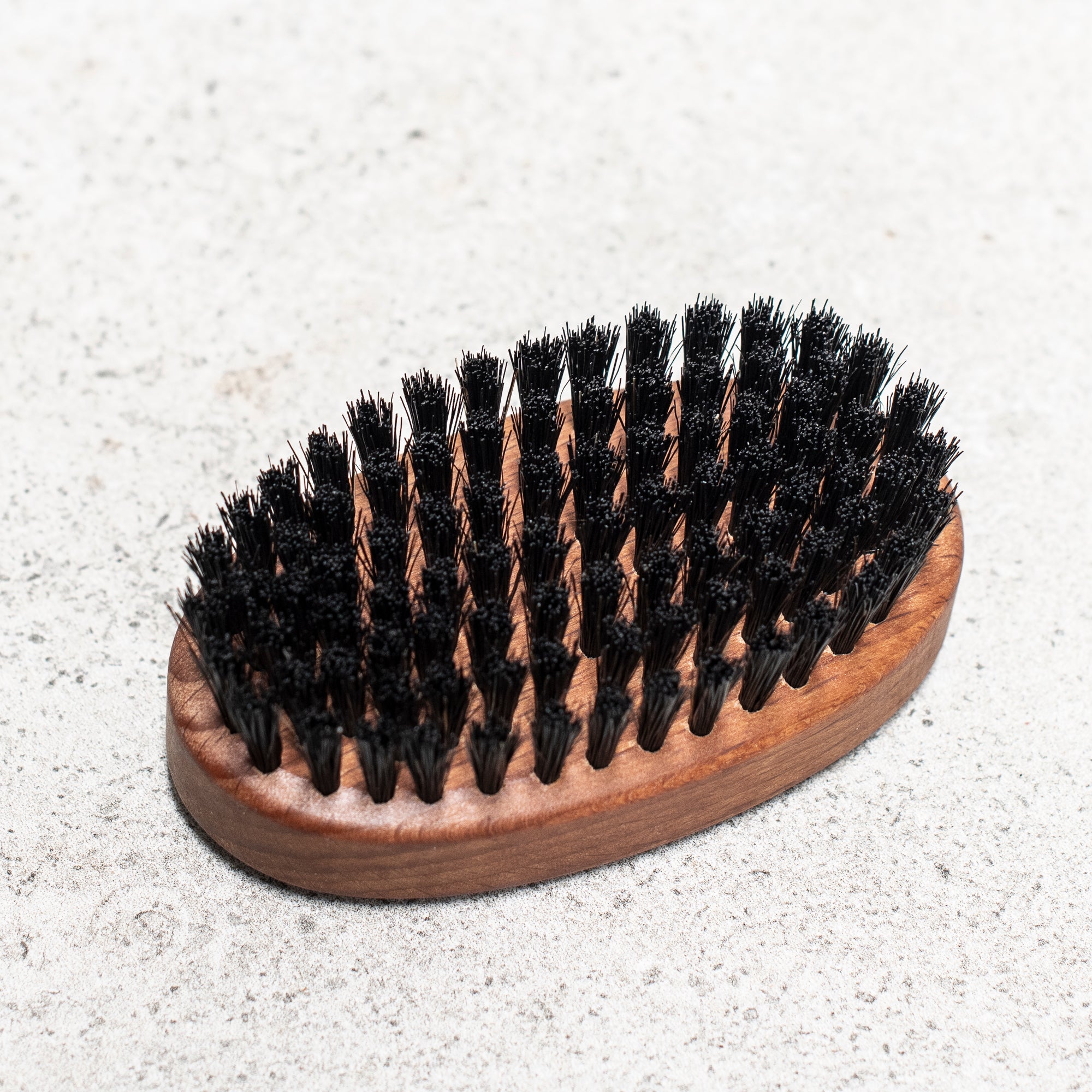 Nail Brush Oval - Thermo beechwood