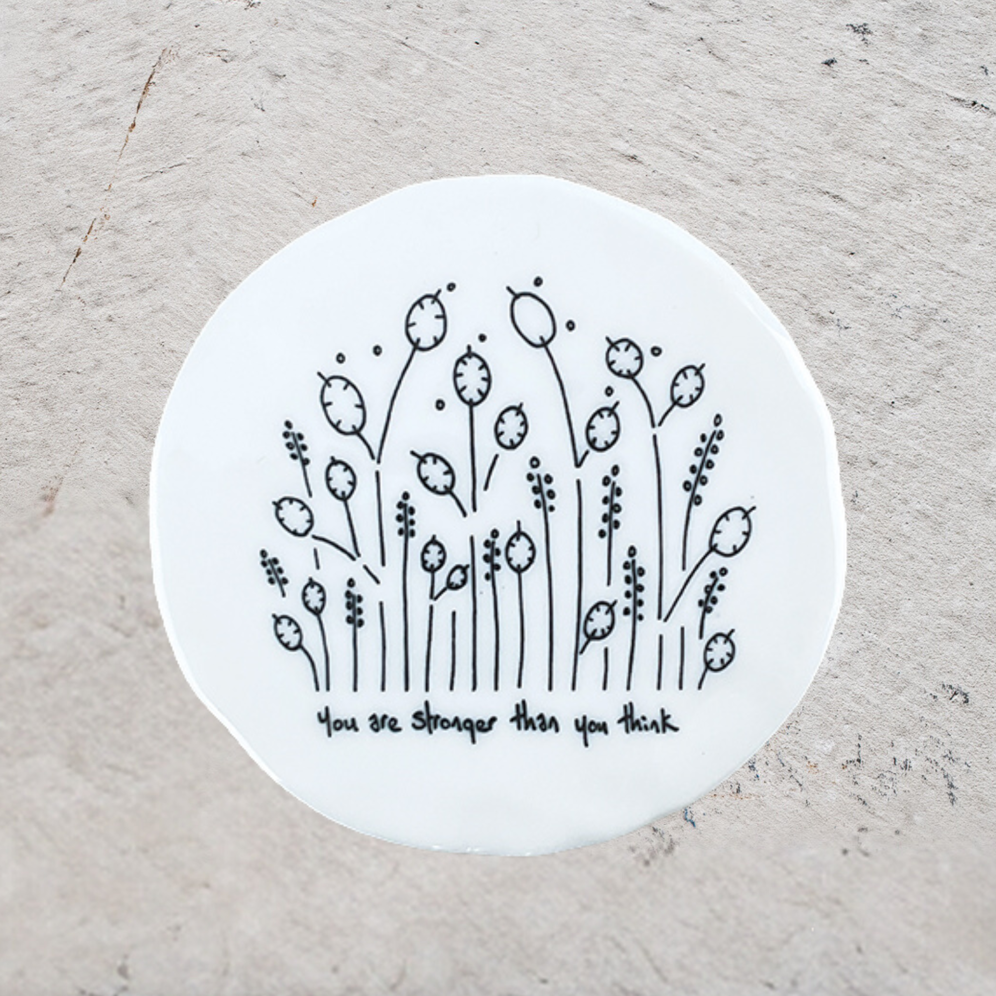 Porcelain Round Coasters