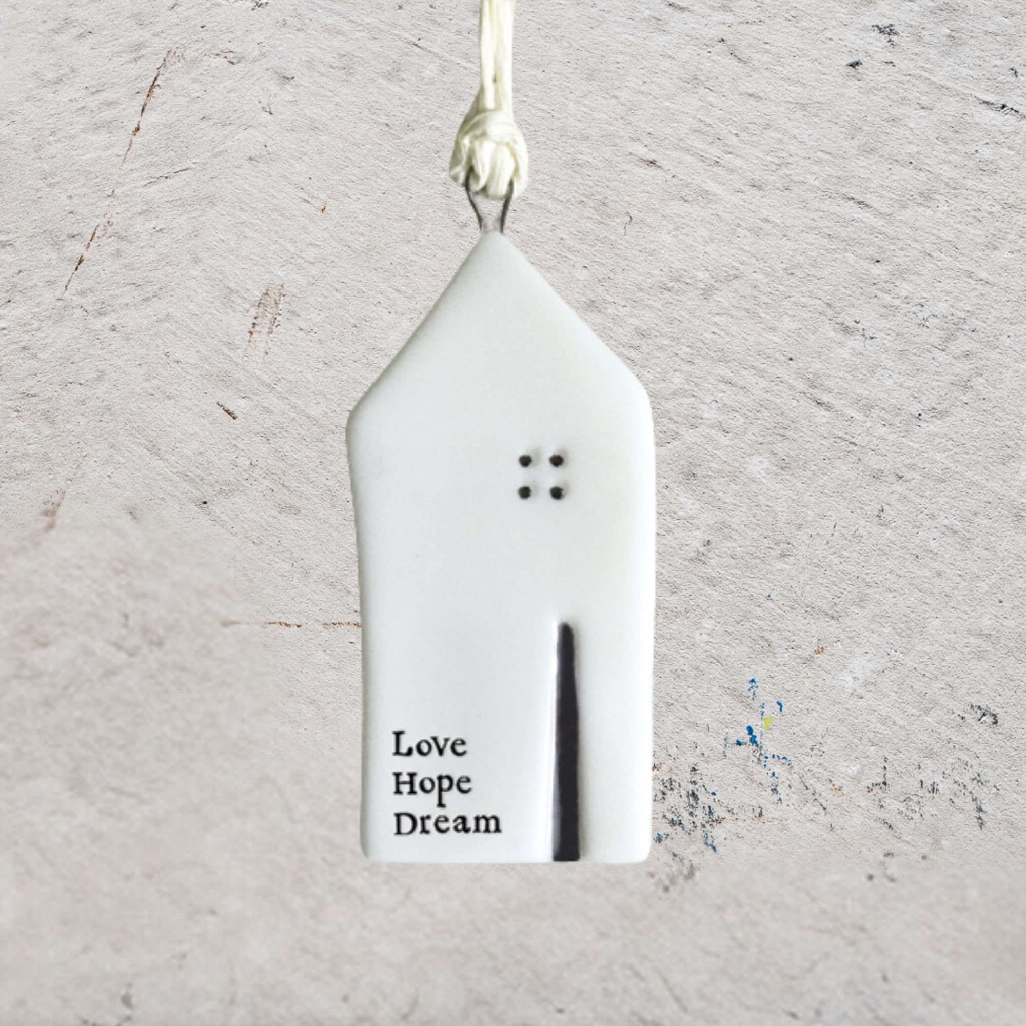 Porcelain Hanging House