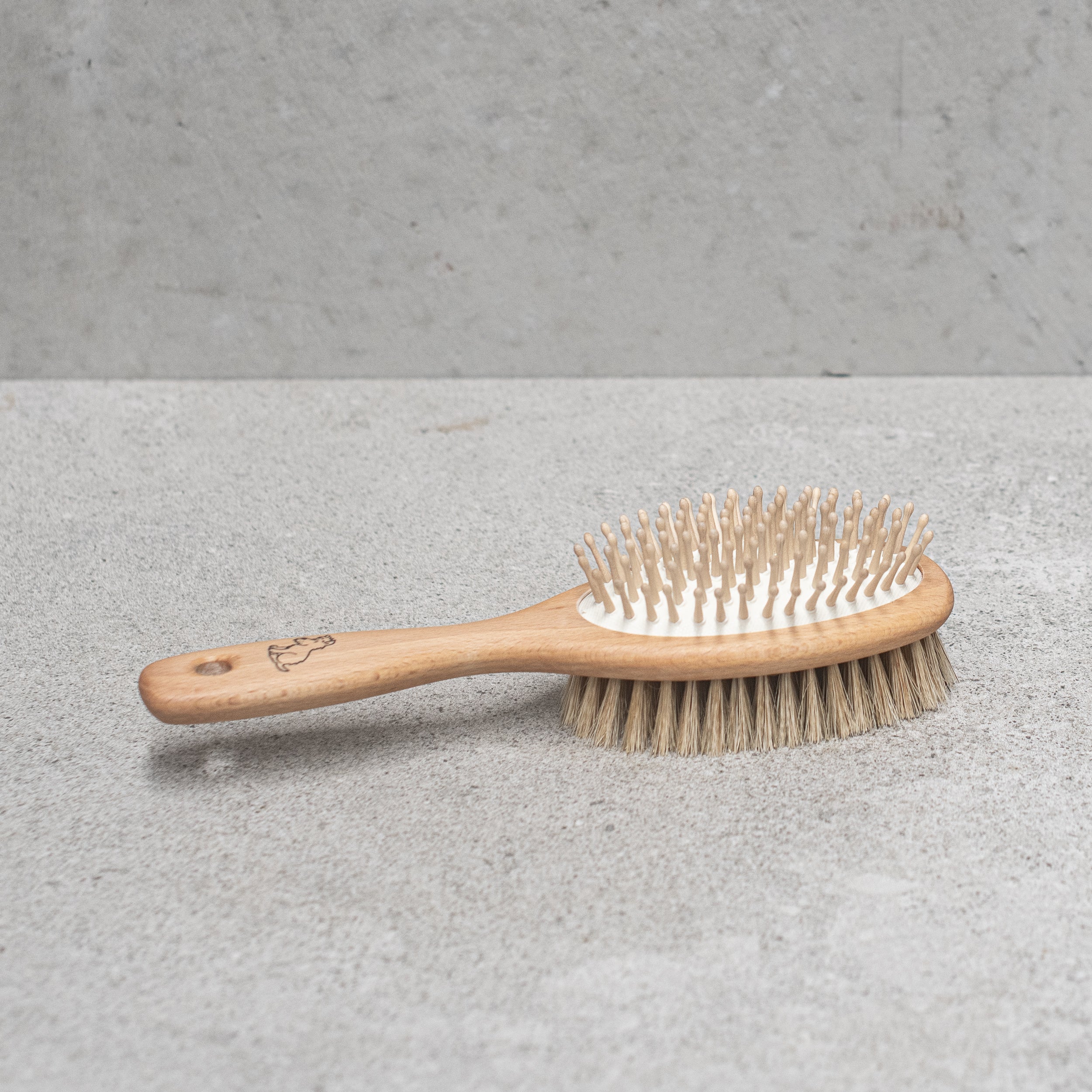 Pet Brush Wood Pin - Heaven in Earth by kellerbursten