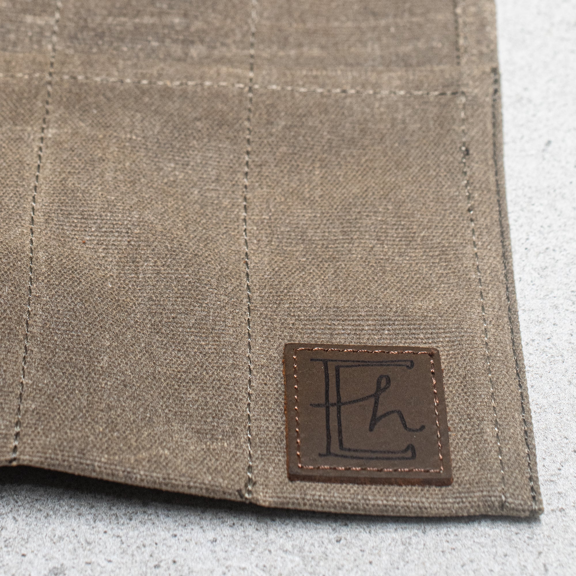 Waxed Canvas Utility Roll - Heaven in Earth