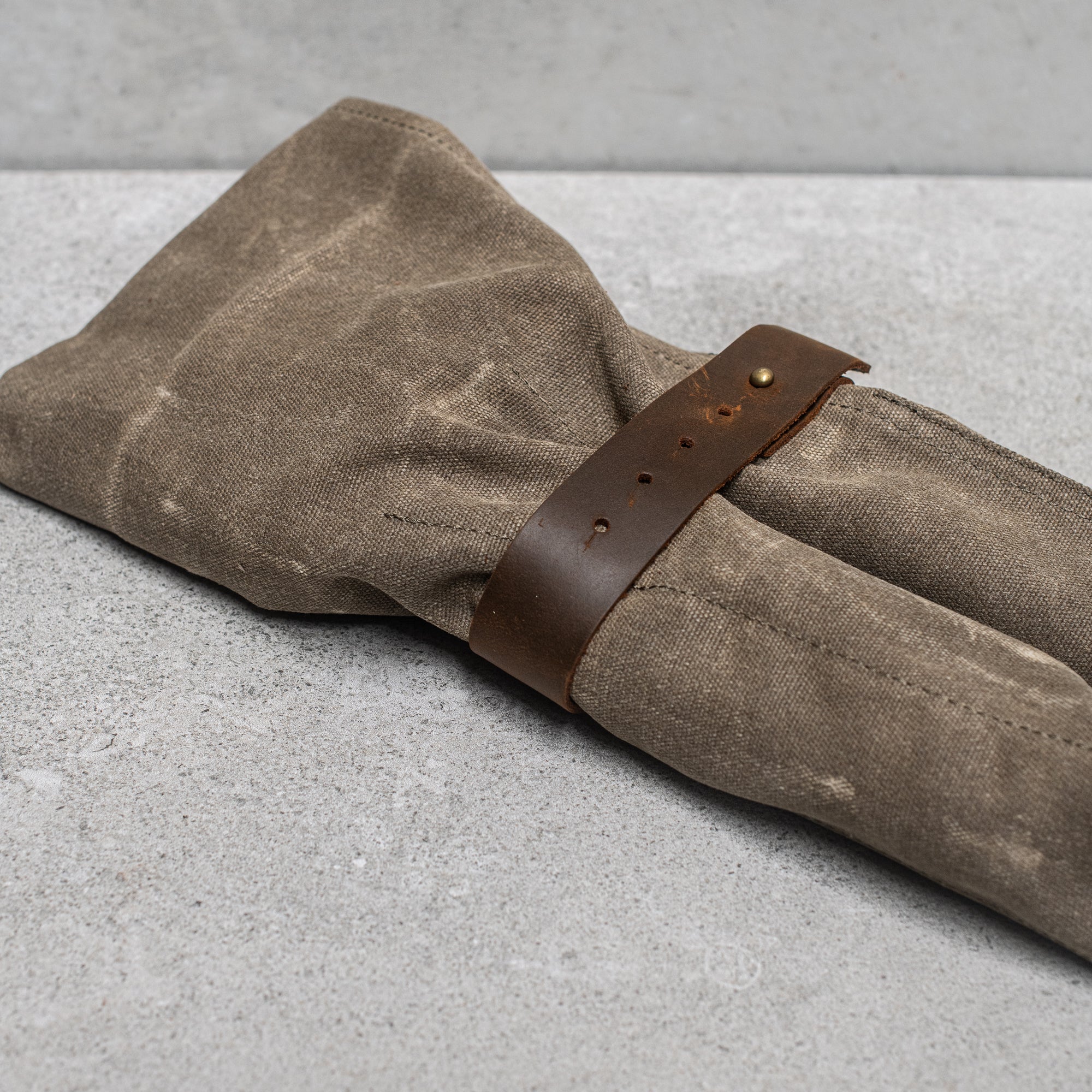 Waxed Canvas Tool Roll - Heaven in Earth