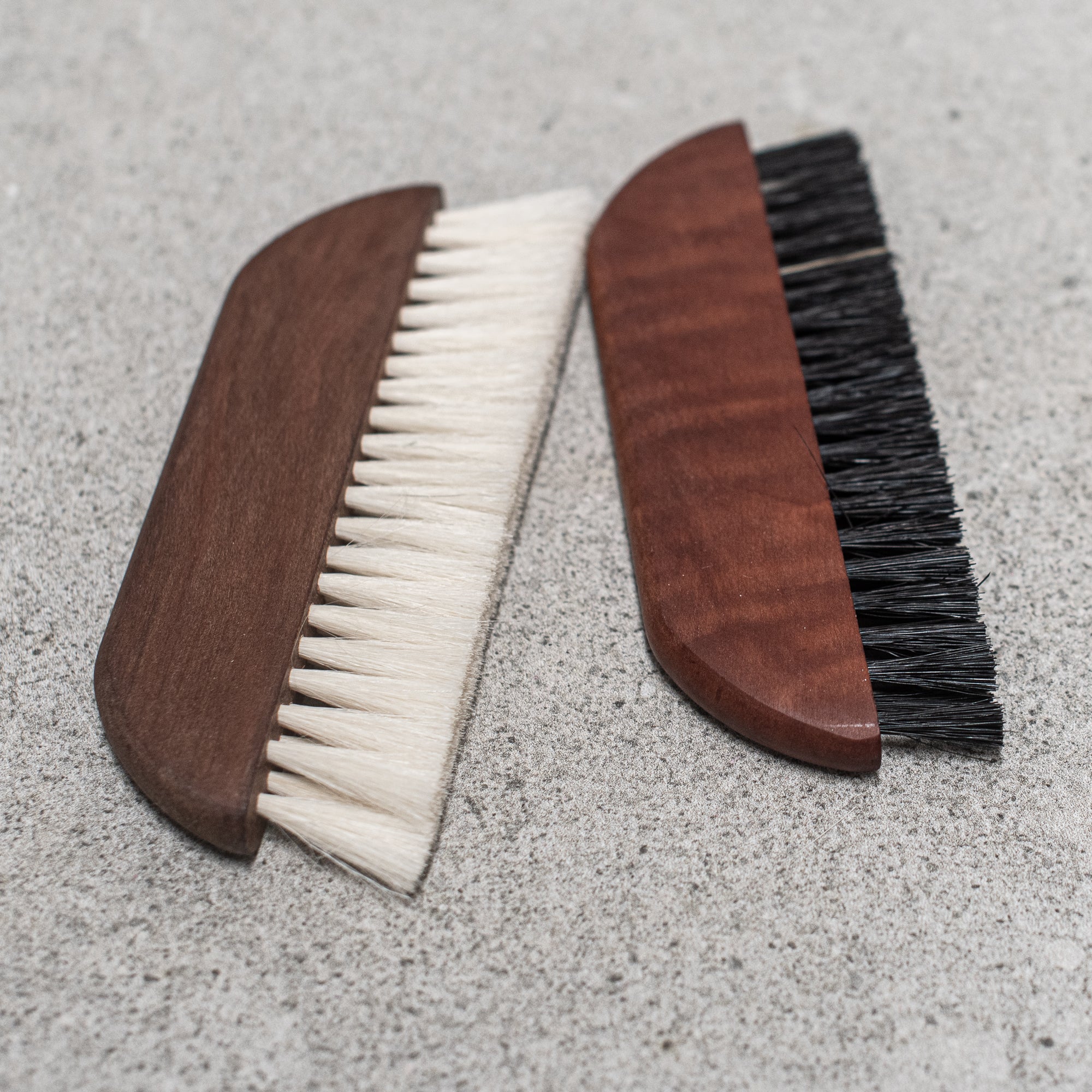 Wooden clothes brush - travel size by Kellerbürsten, Germany, crafted from high-quality wood with soft bristles, perfect for keeping clothes neat and lint-free on the go.