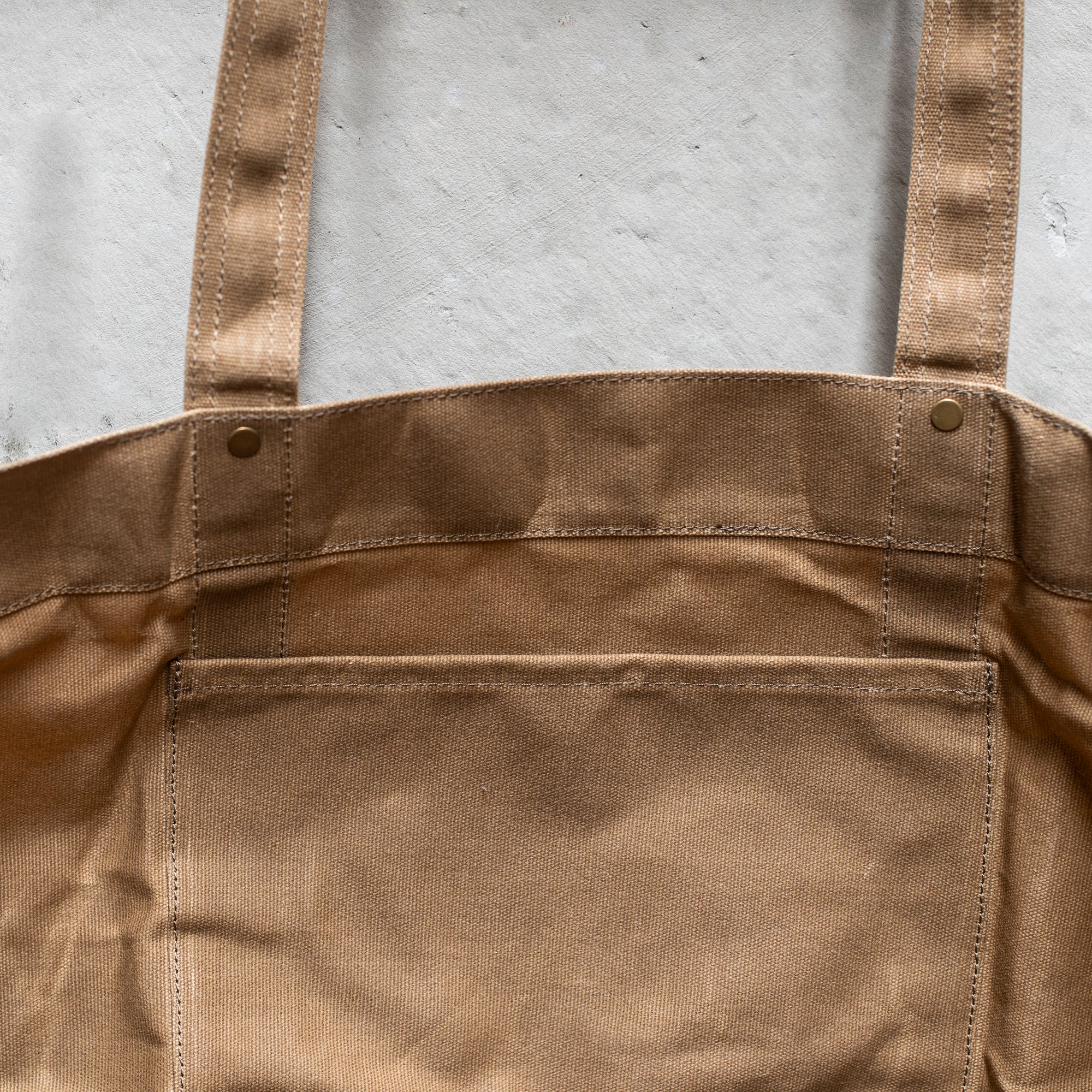 Waxed Canvas Carry All Bag - Desert Sand