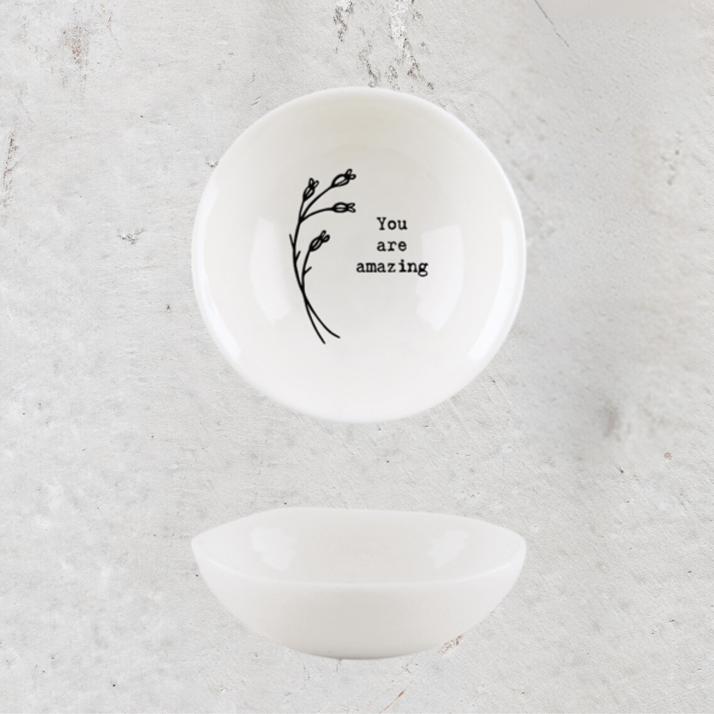 Wobbly Porcelain Bowls - Small