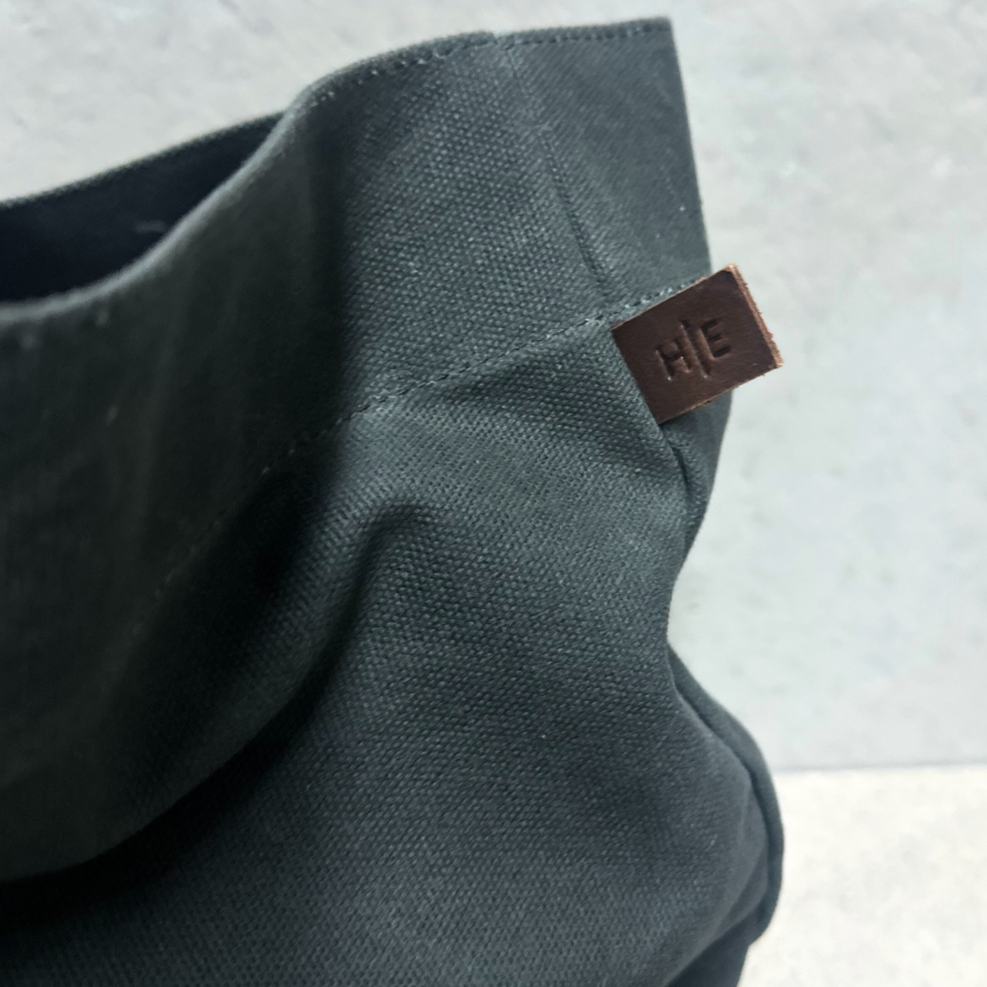 Waxed Canvas Carry All Bag - Pine Green