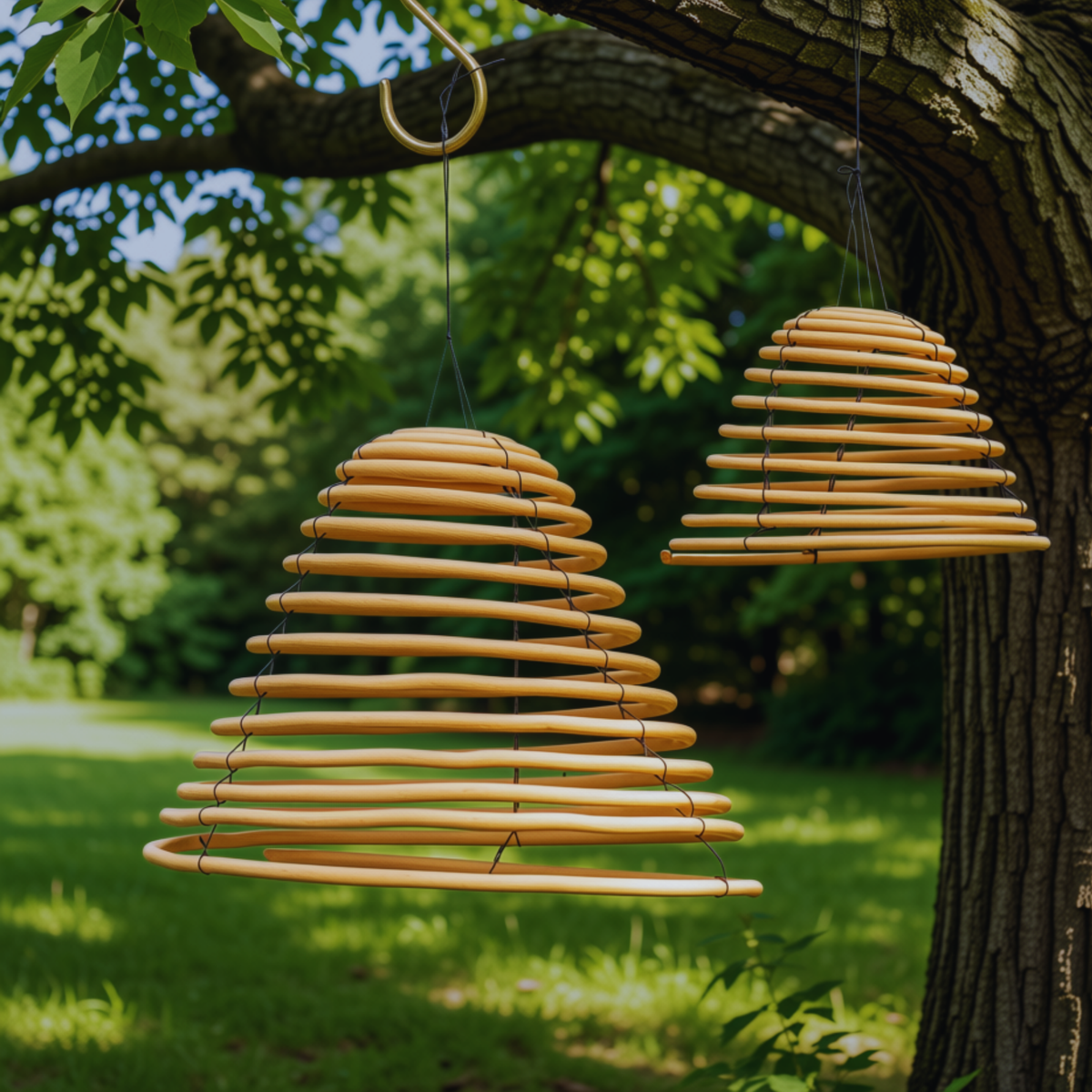 Citronella hanging chandelier mosquito repellent for outdoor garden use