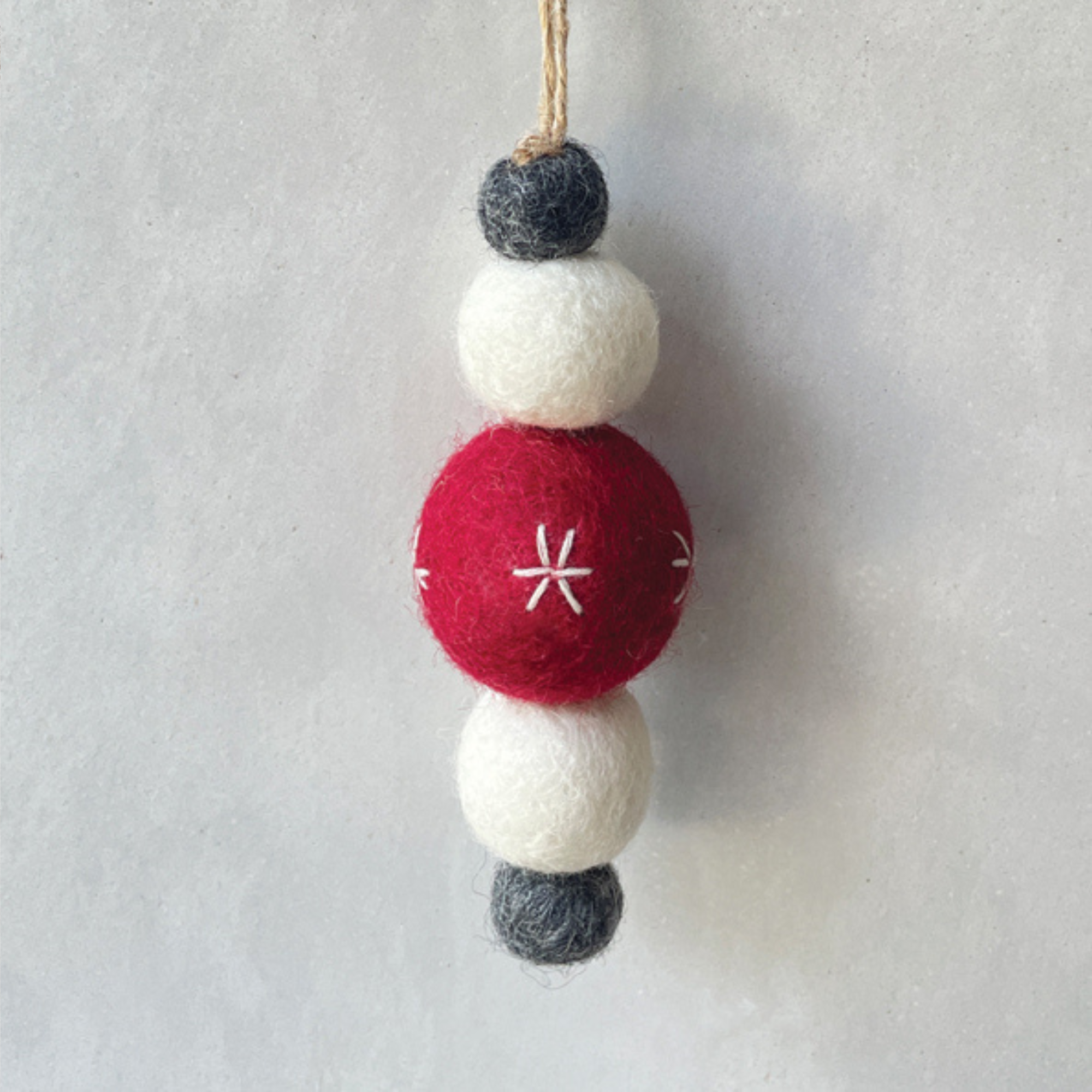 Hanging Felt Decorations | Felt Christmas Ornaments