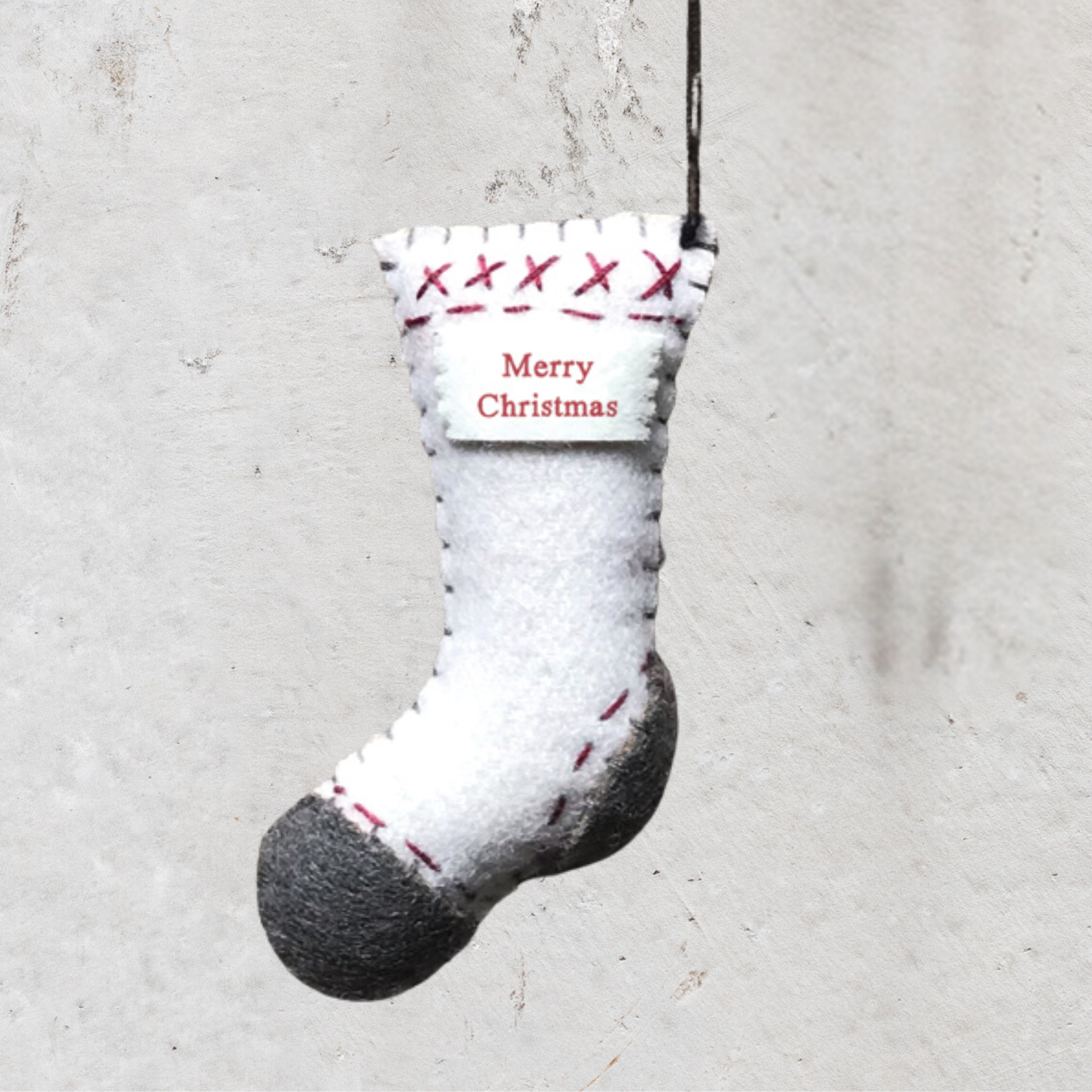 Heaven in Earth (HIE) felt Christmas decorations by East of India, UK, featuring handcrafted, charming designs perfect for adding a cozy, festive touch to your tree or home. Ideal for creating a warm, seasonal atmosphere with eco-friendly materials