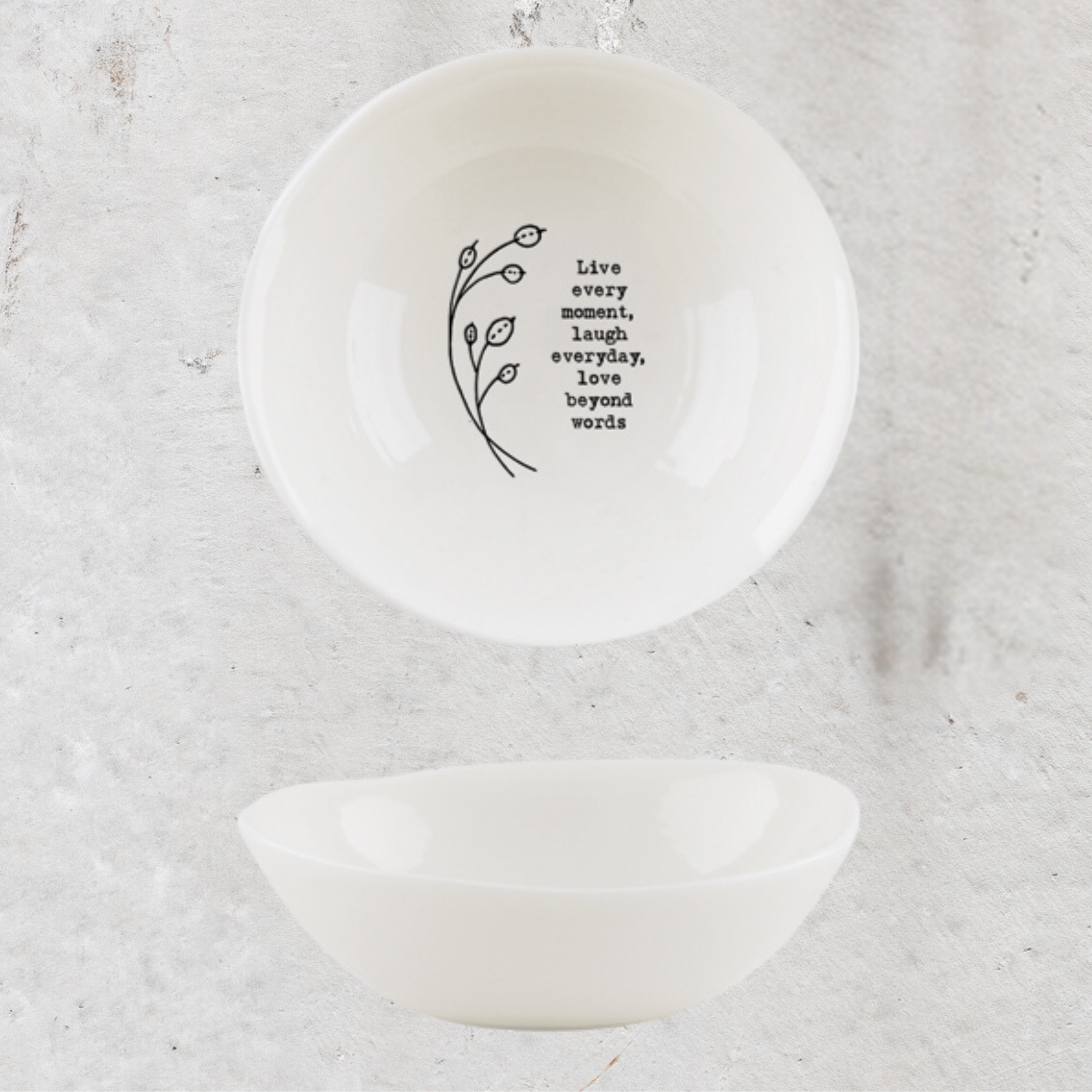Wobbly Porcelain Bowls Medium