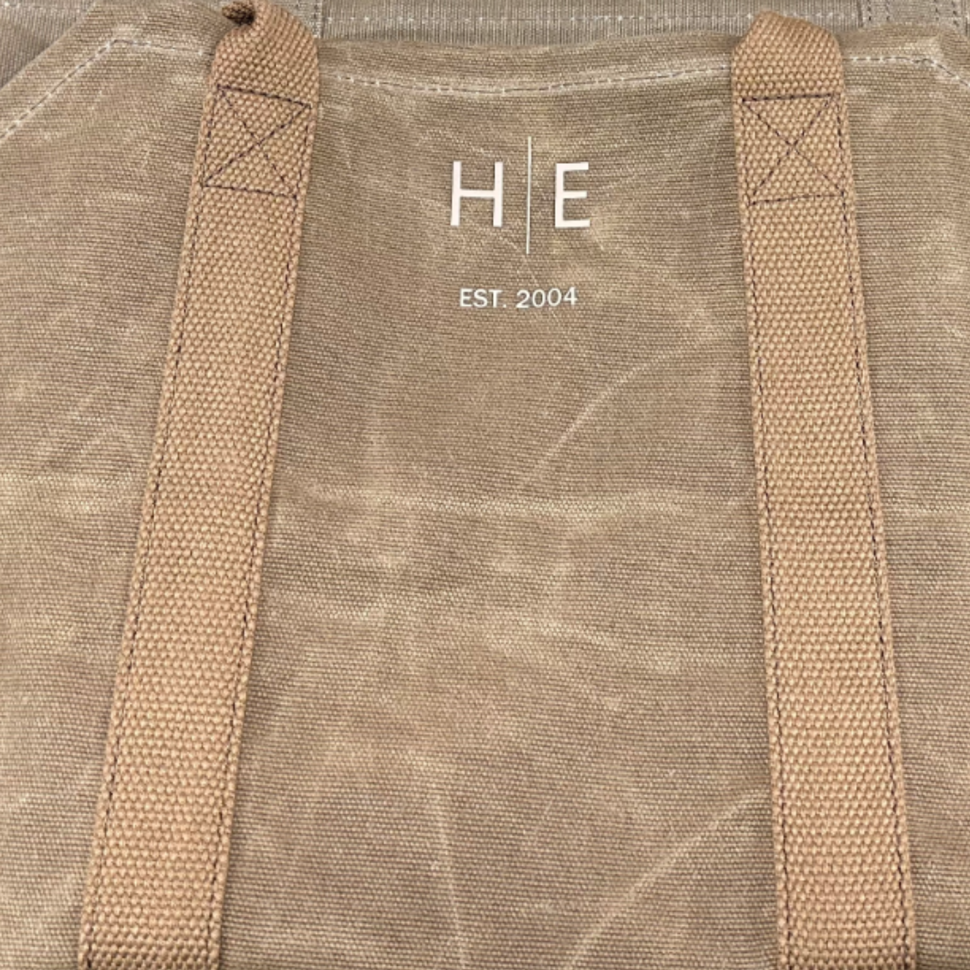 Wax Canvas Log Carrier - Desert Sand