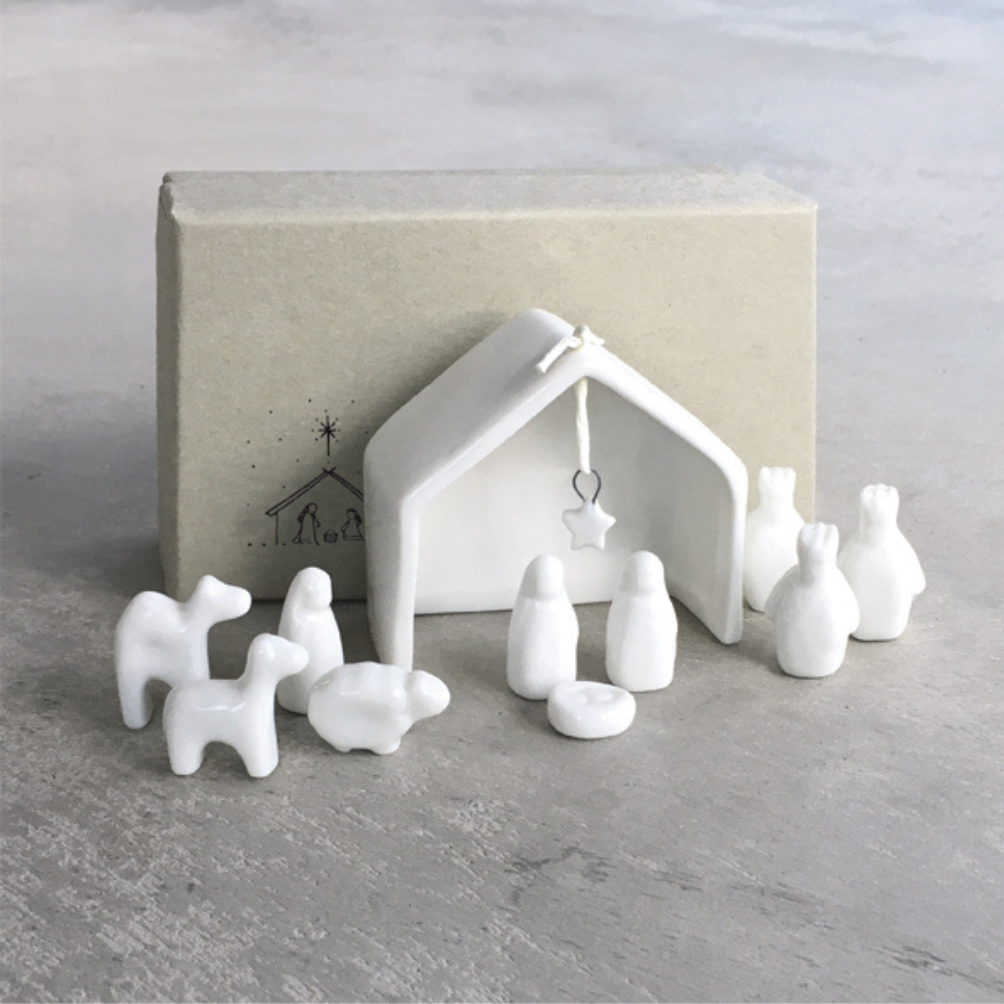 Porcelain Nativity Set - Heaven in Earth