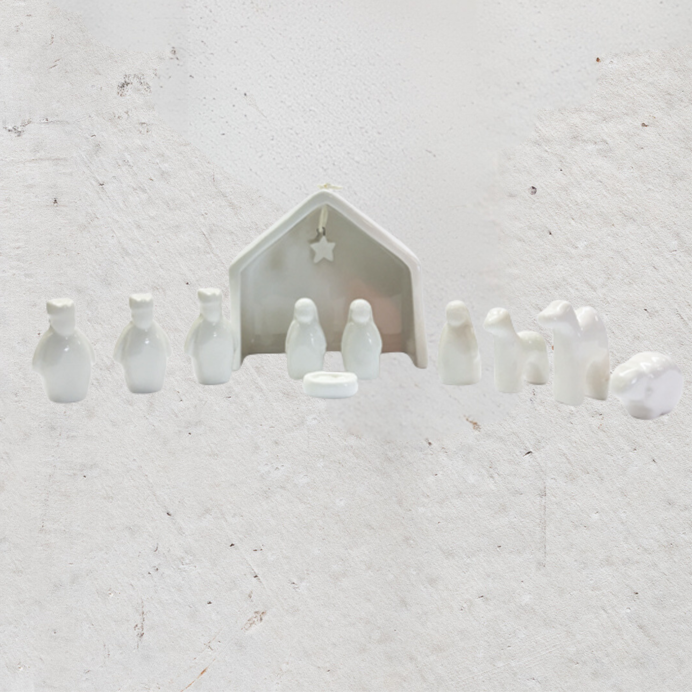 Porcelain Nativity Set - Heaven in Earth