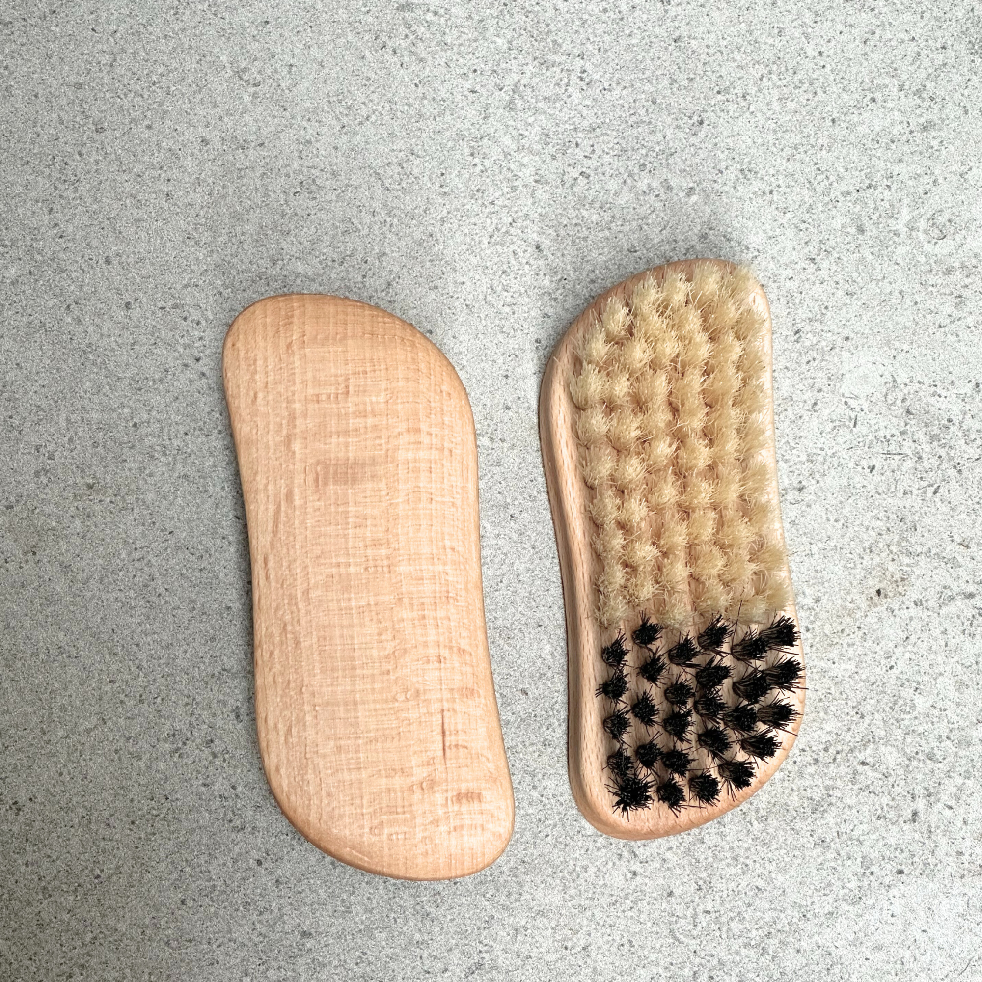 heaven in earth wooden sneaker brush by kellerbursten germany