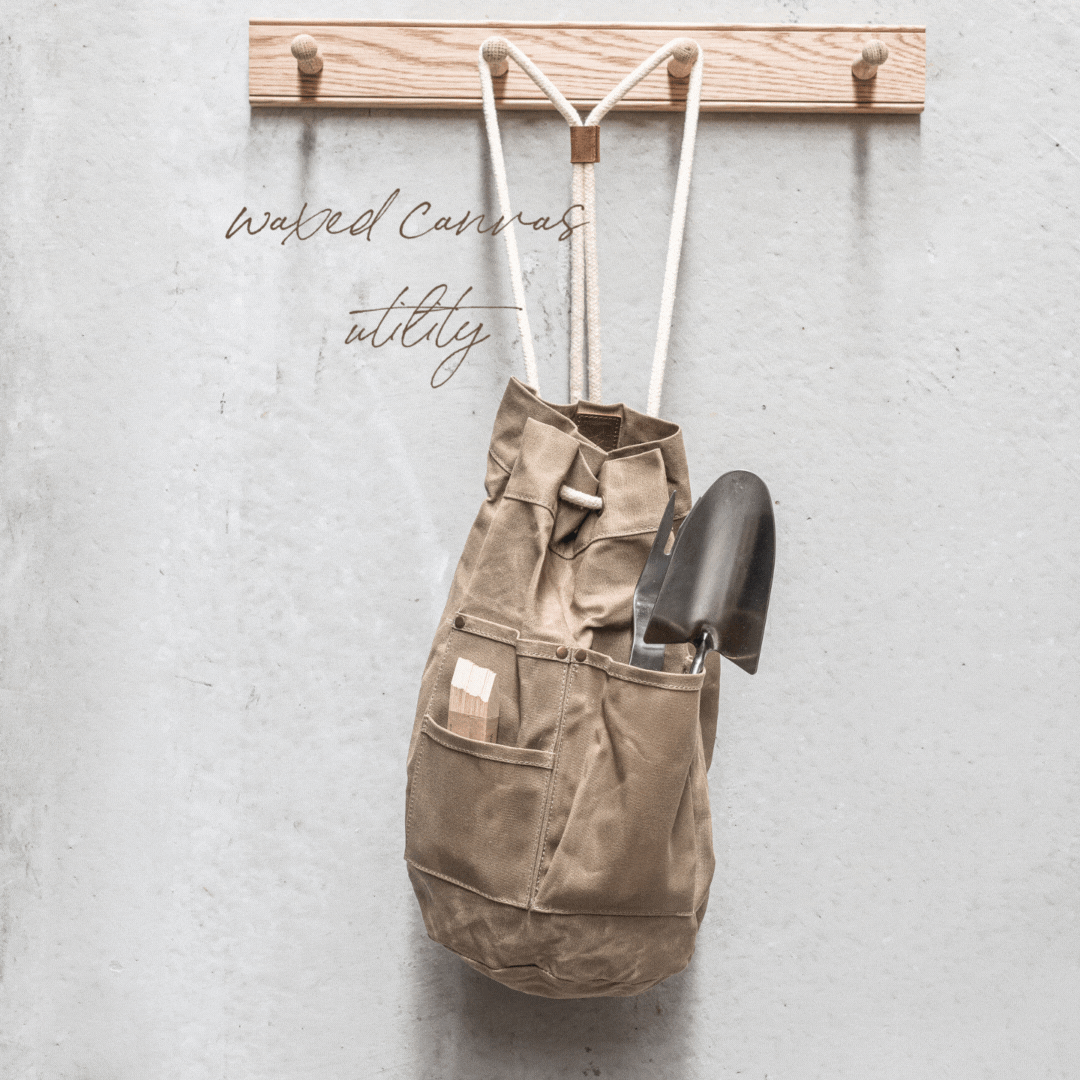 Waxed Canvas Utility Bag