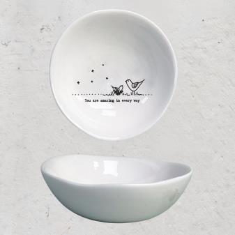 Wobbly Porcelain Bowls Medium