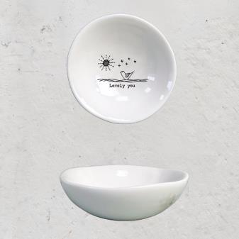 Wobbly Porcelain Bowls - Small