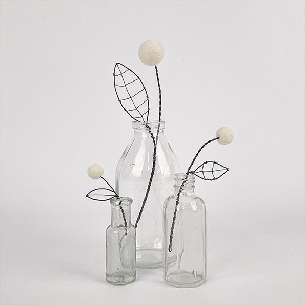 Wire Felt Sprigs, Flowers & Pods