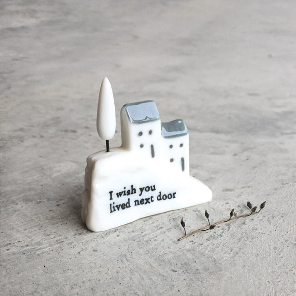 Porcelain House On The Hill - I Wish You Lived