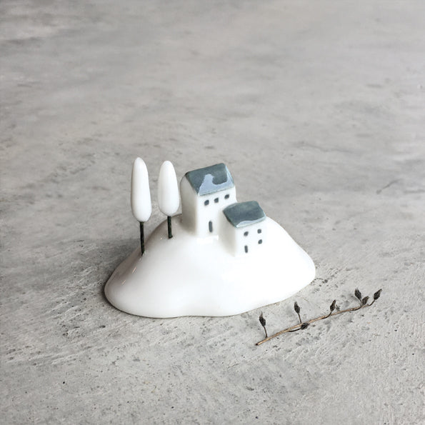 Porcelain House On The Hill - Two houses