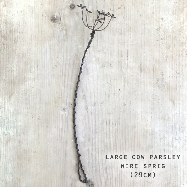 wire sprigs and flowers decorative botanical accents