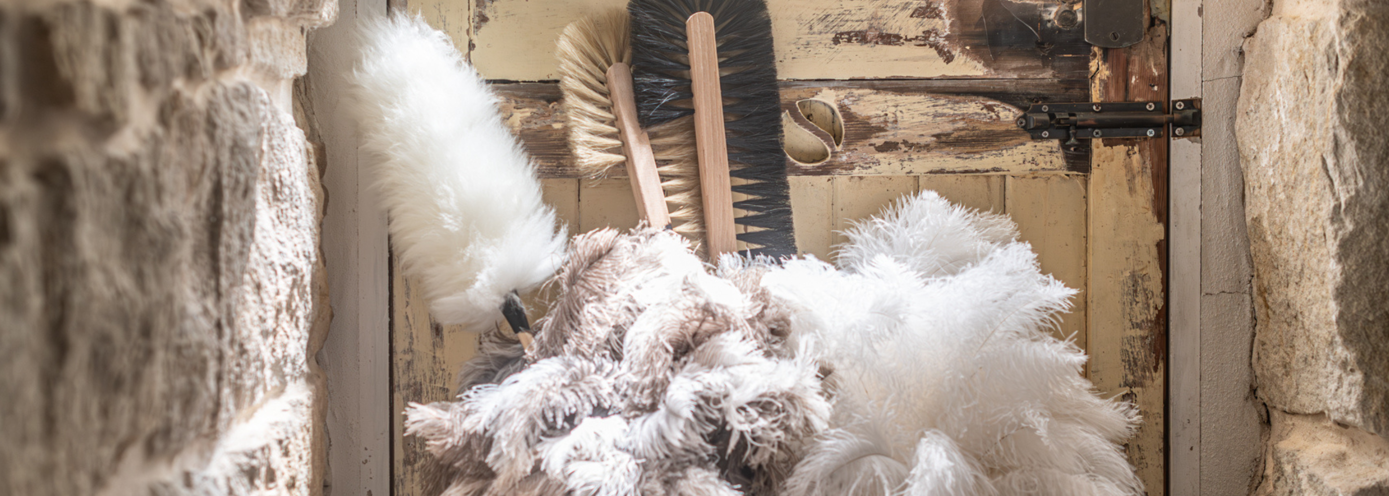 Feather, Wool & Bristle Dusters