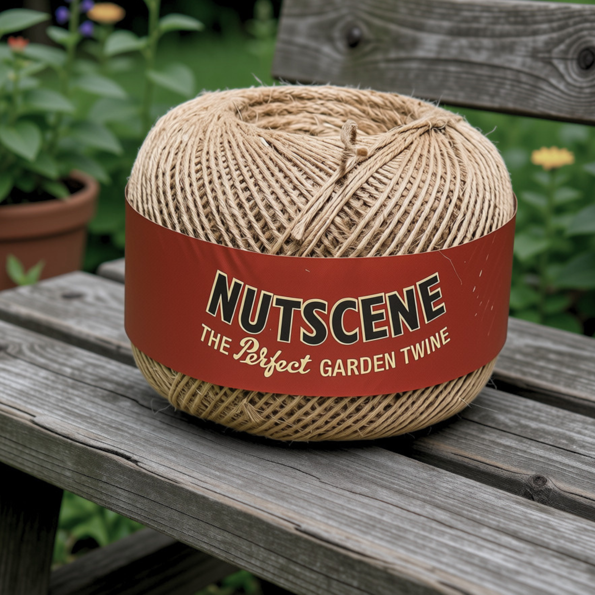 1kg natural jute twine ball