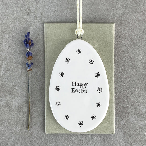 Easter Porcelain Hangers | Egg & Bunny Hangers