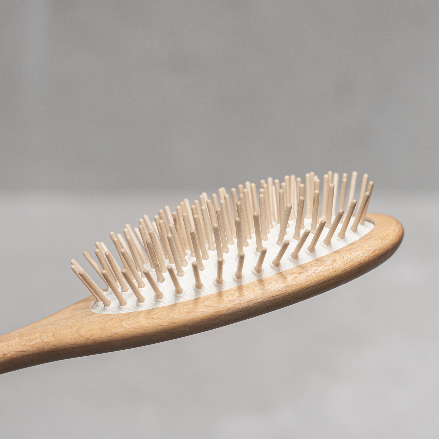 Hair Brush with Wood Pins Cushion - Heaven in Earth