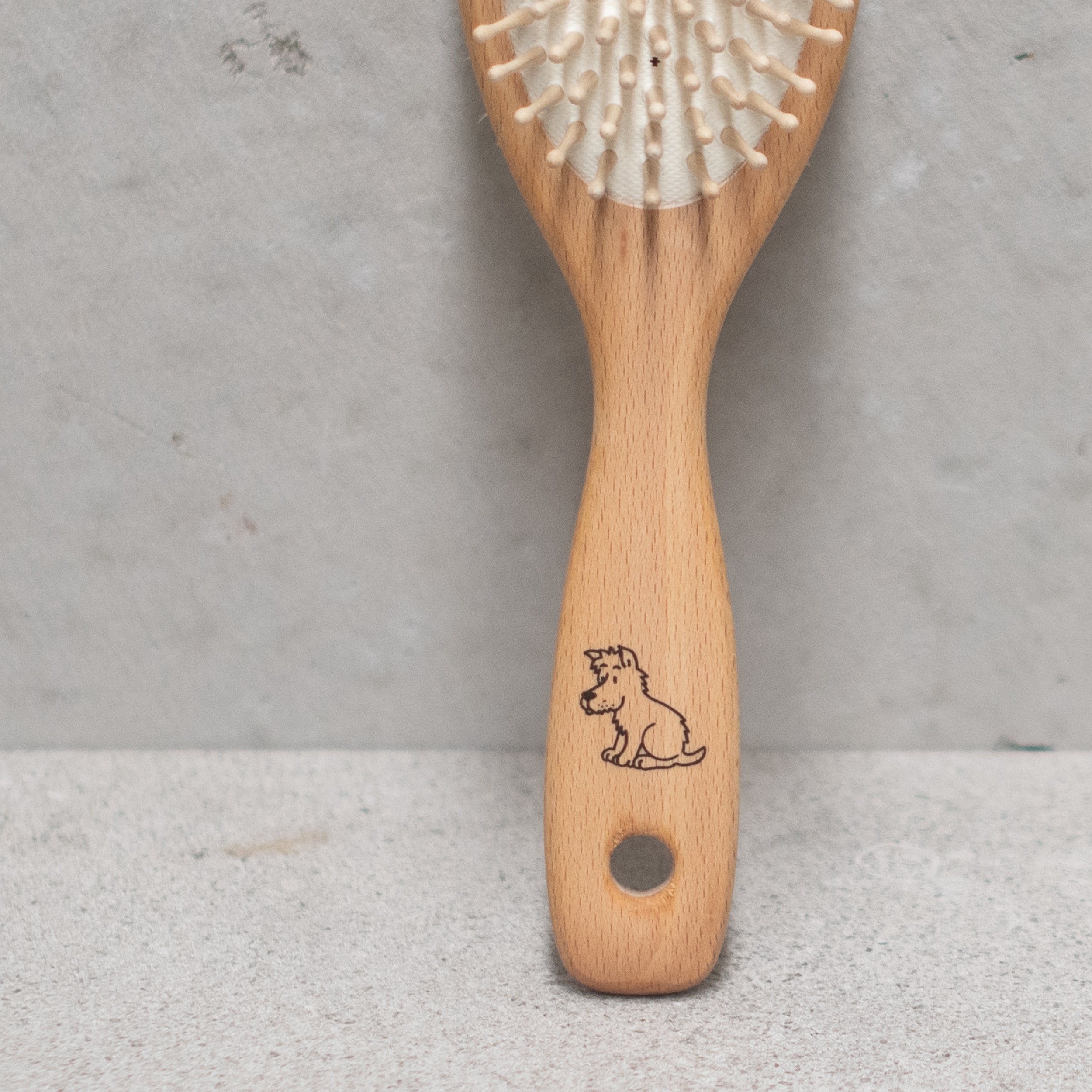 Pet Brush with Bristle and metal pin - Heaven in Earth by kellerbursten, germany