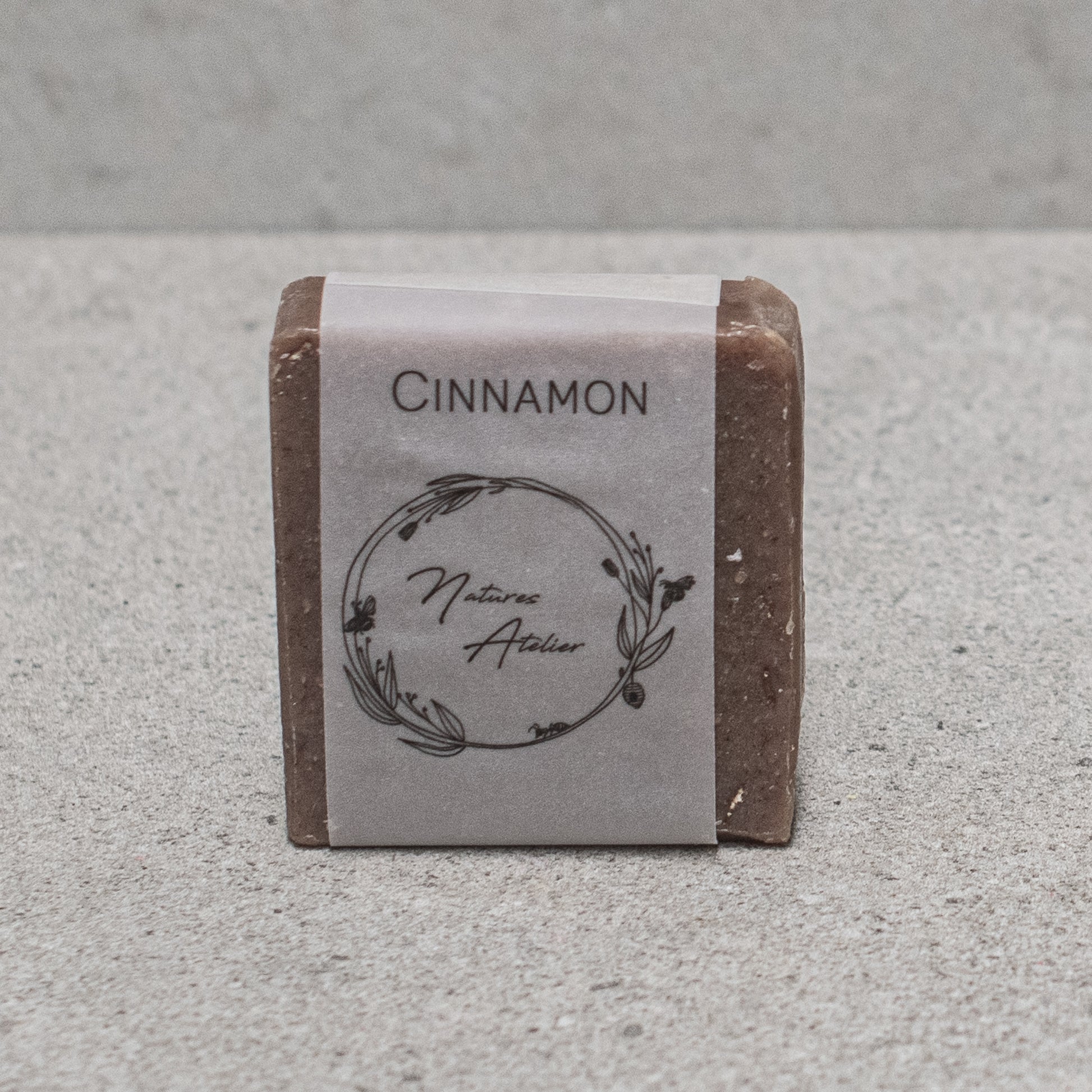 Homemade cinnamon soap