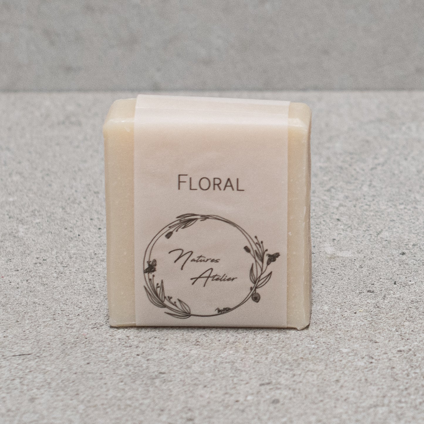 handmade floral soap