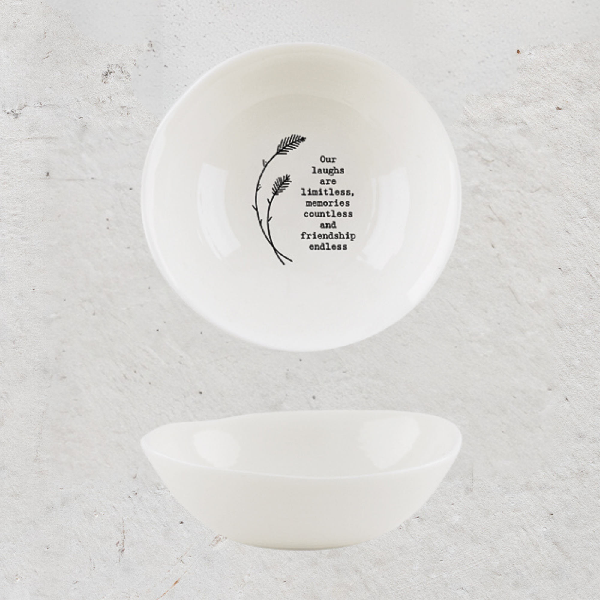Wobbly Porcelain Bowls (Medium) | Handmade Decorative Porcelain Bowls