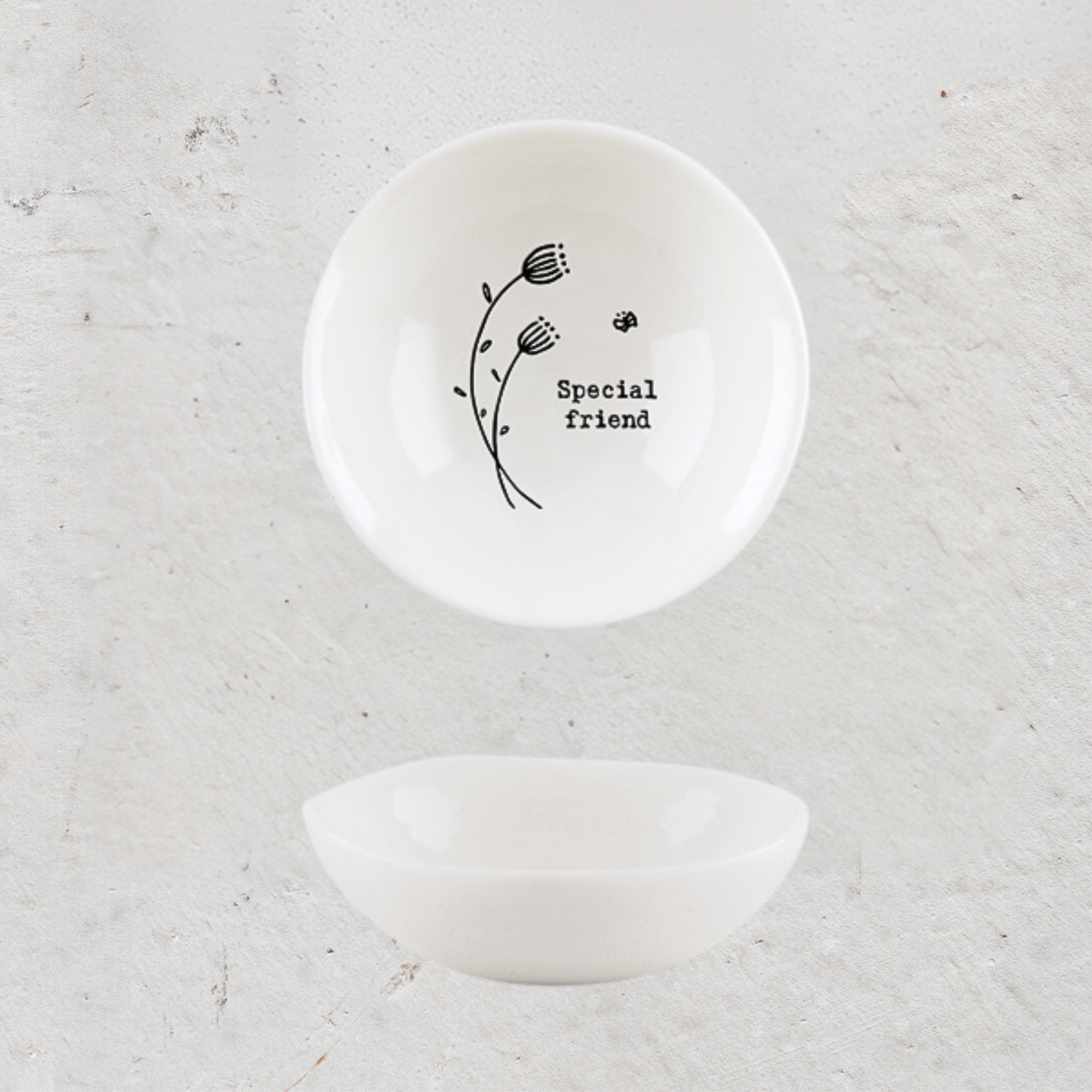 Wobbly Porcelain Mini Bowls (Small) | Decorative Ceramic Objects