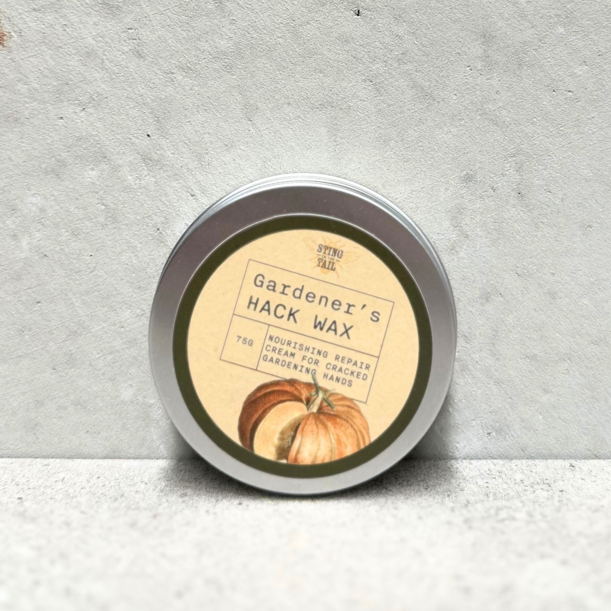 Gardener’s Hack Wax 75g | Protective Hand Balm for Gardeners