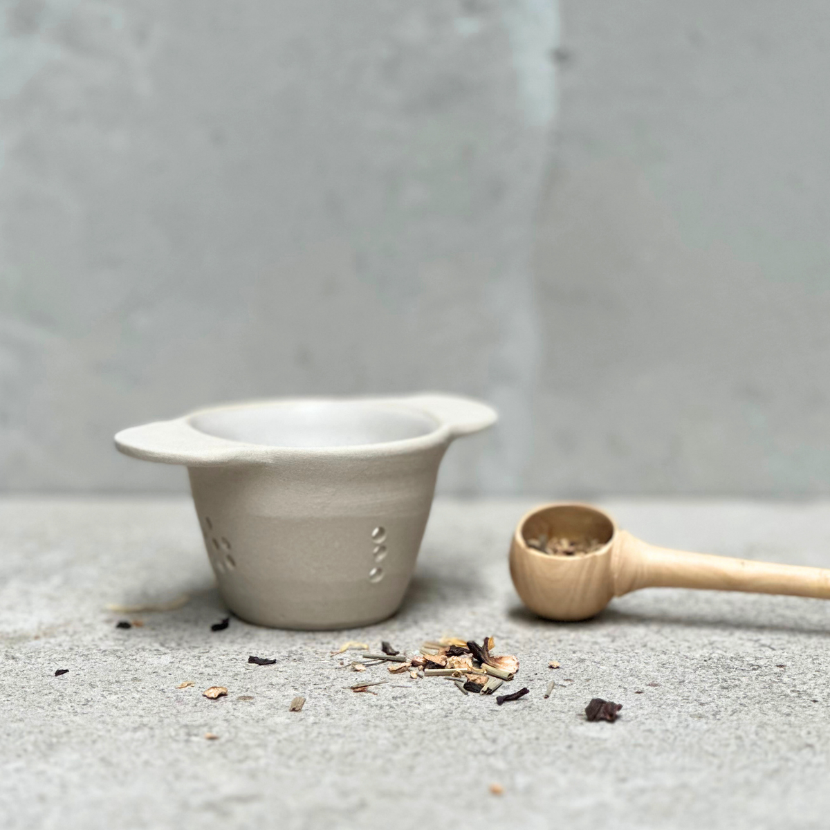 Handmade Ceramic |  Tea Strainer